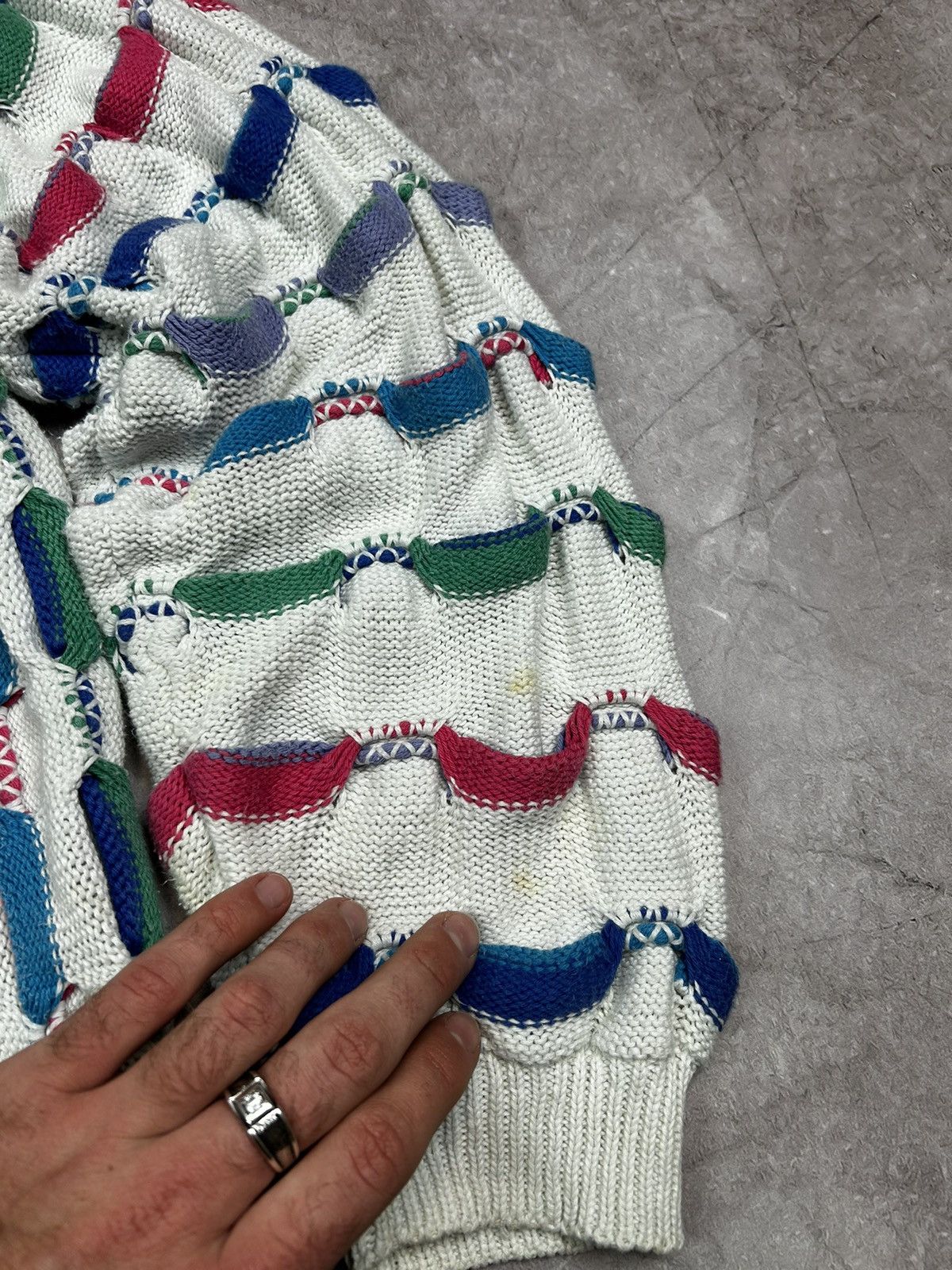 Coogi × Vintage Vintage Coogi Style Sweater Size US L / EU 52-54 / 3 - 3 Thumbnail