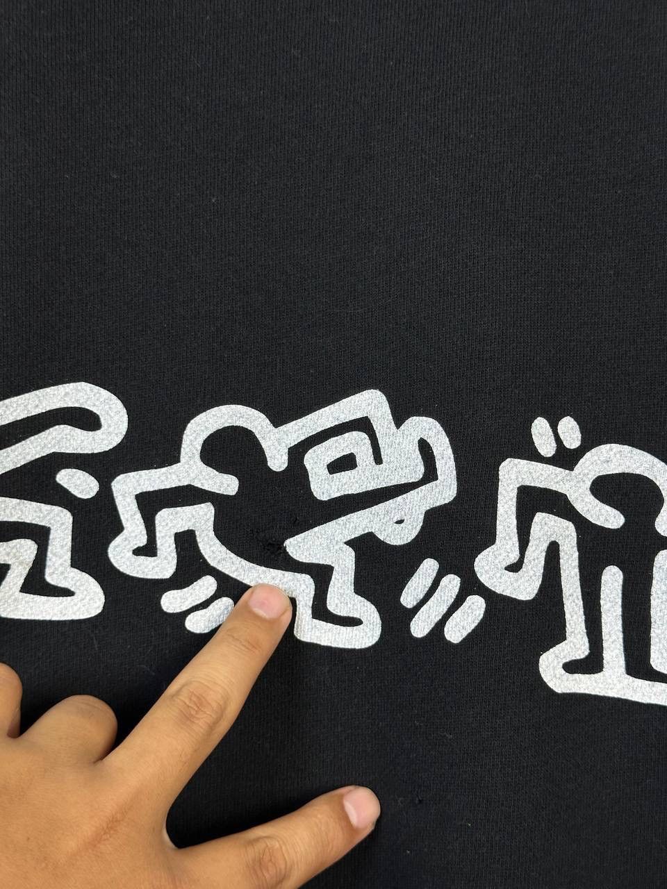 Keith Haring × Uniqlo KEITH HARING X UNIQLO BLACK SWEATSHIRT Size US XXL / EU 58 / 5 - 8 Thumbnail