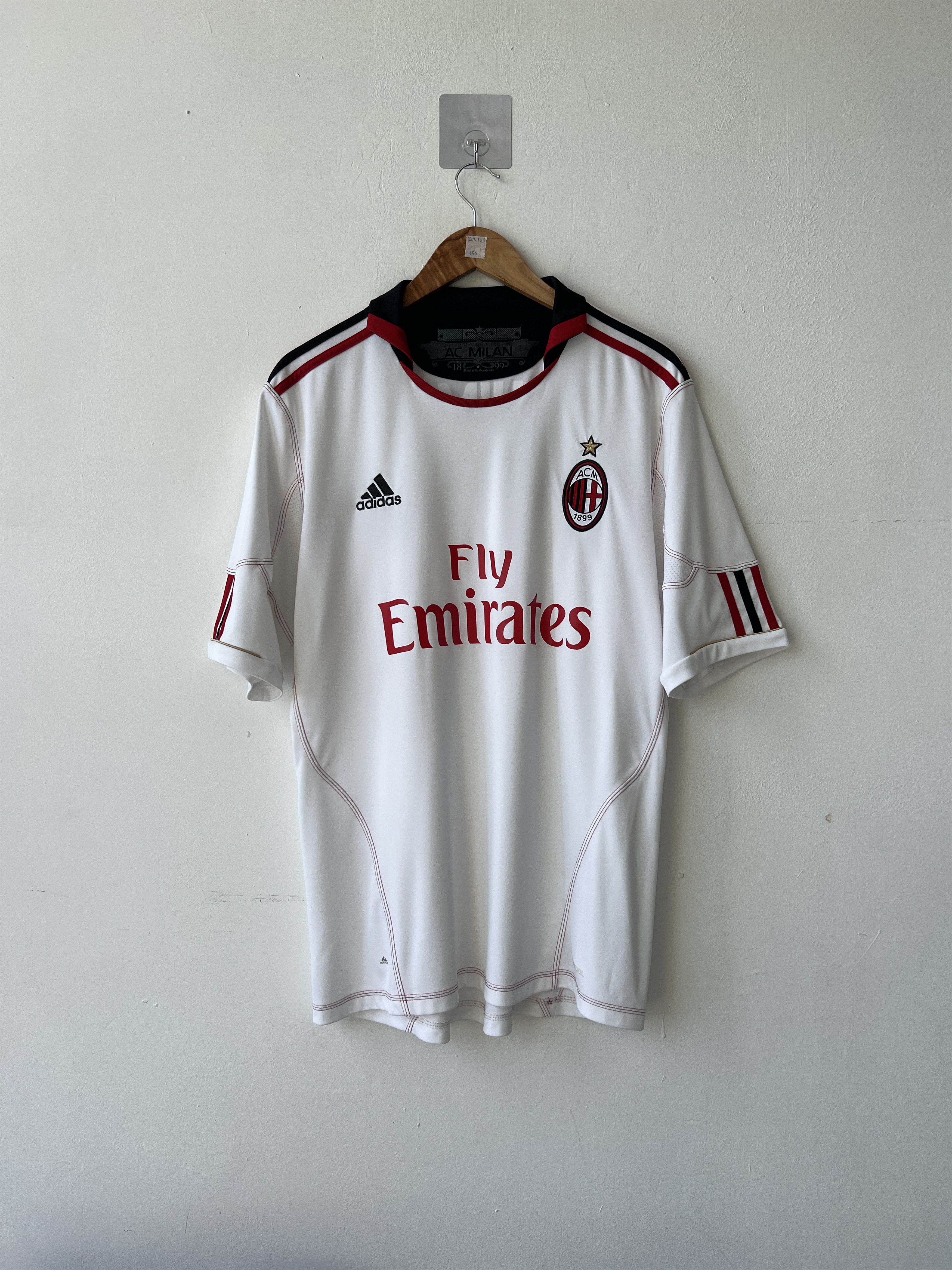Adidas (L) AC Milan 2010-11 Away Kit Ibrahimovic #11 Size US L / EU 52-54 / 3 - 2 Thumbnail