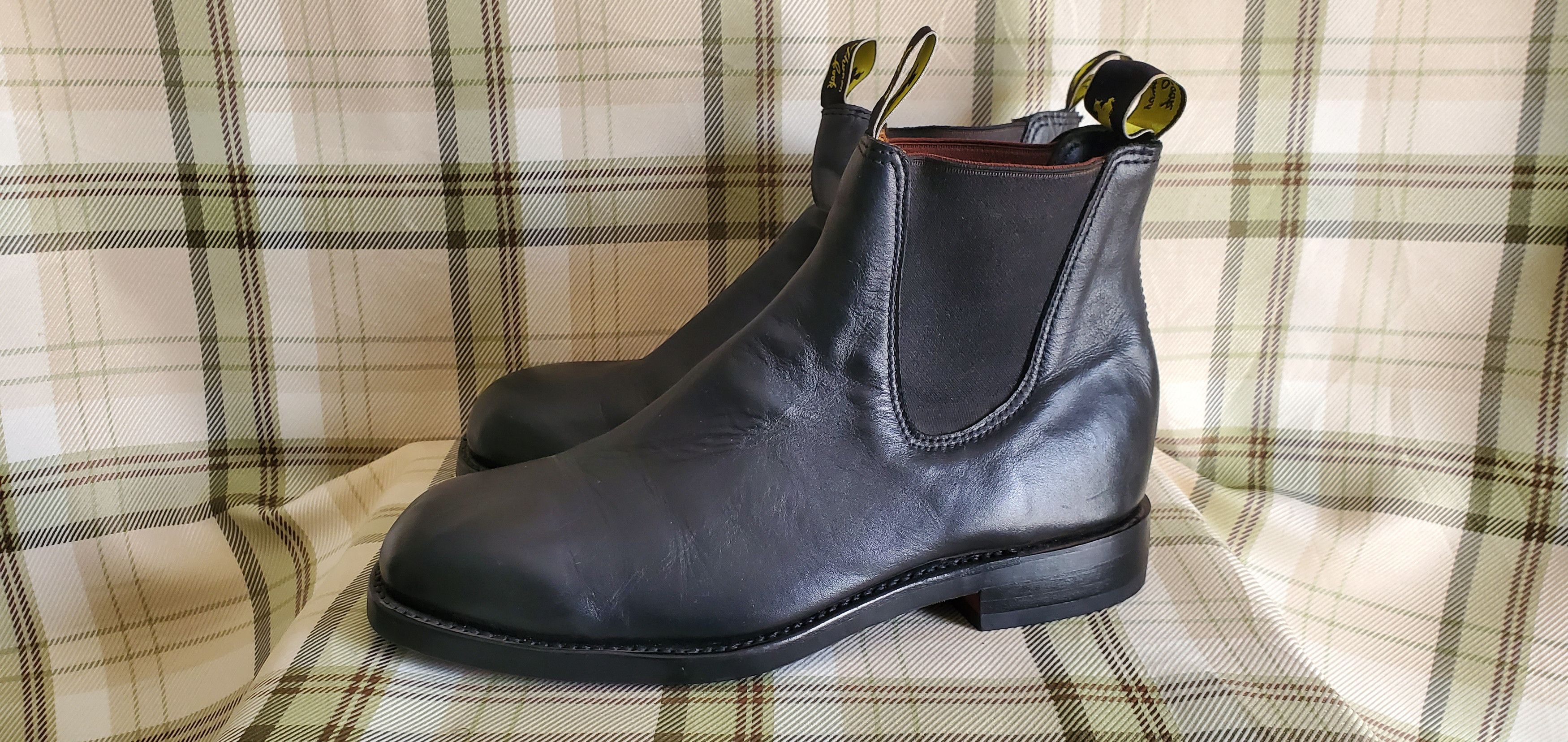 Other Thomas Cook Black Leather Ankle Boots Size US 9.5 / EU 42-43 - 1 Thumbnail