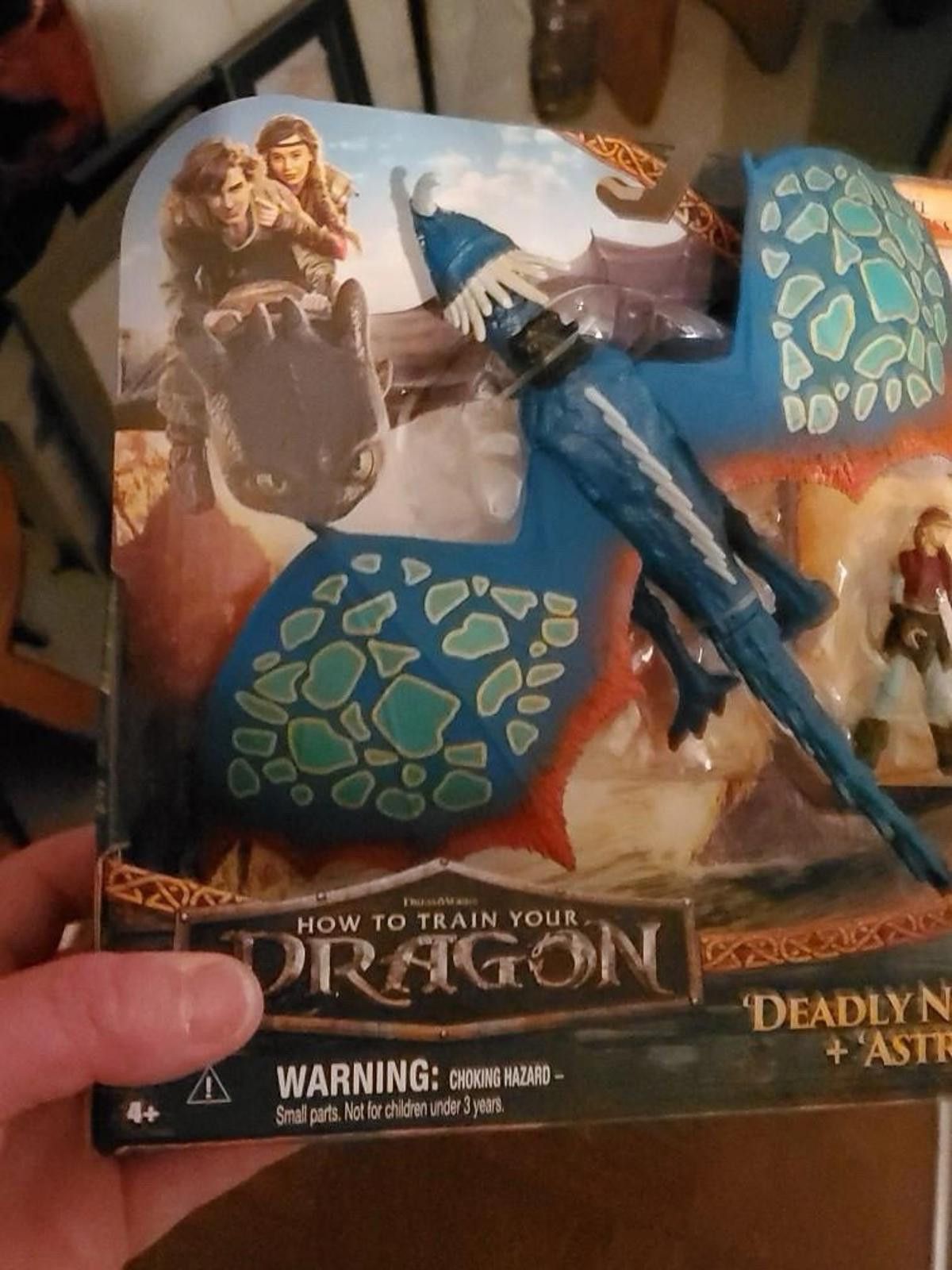 Other How To Train Your Dragon DEADLY NADDER & ASTRID Figure Set Size ONE SIZE - 2 Thumbnail