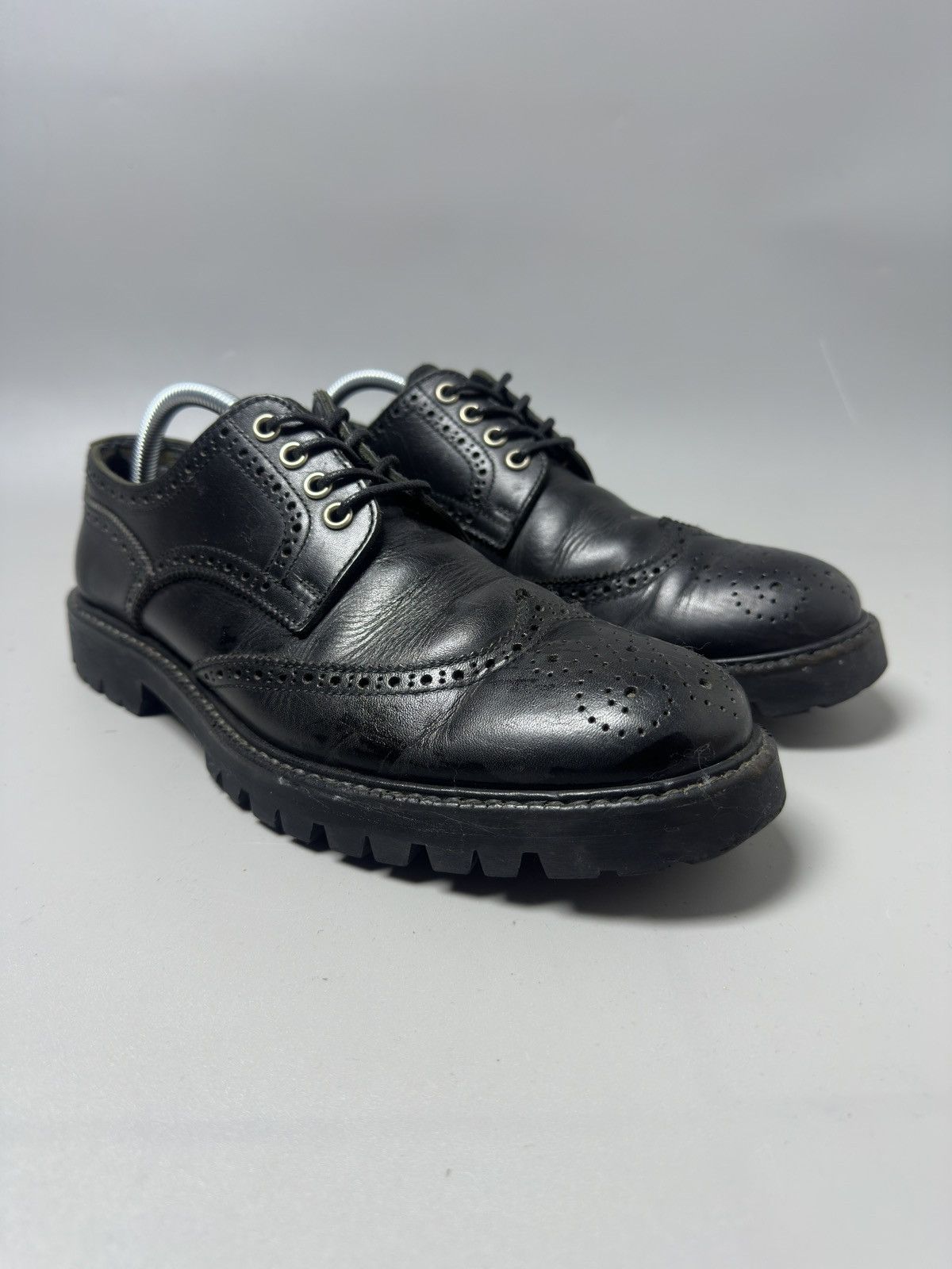 Comme des Garcons Homme COMME des GARCONS HOMME Wing Tip Leather Size US 8 / EU 41 - 1 Thumbnail
