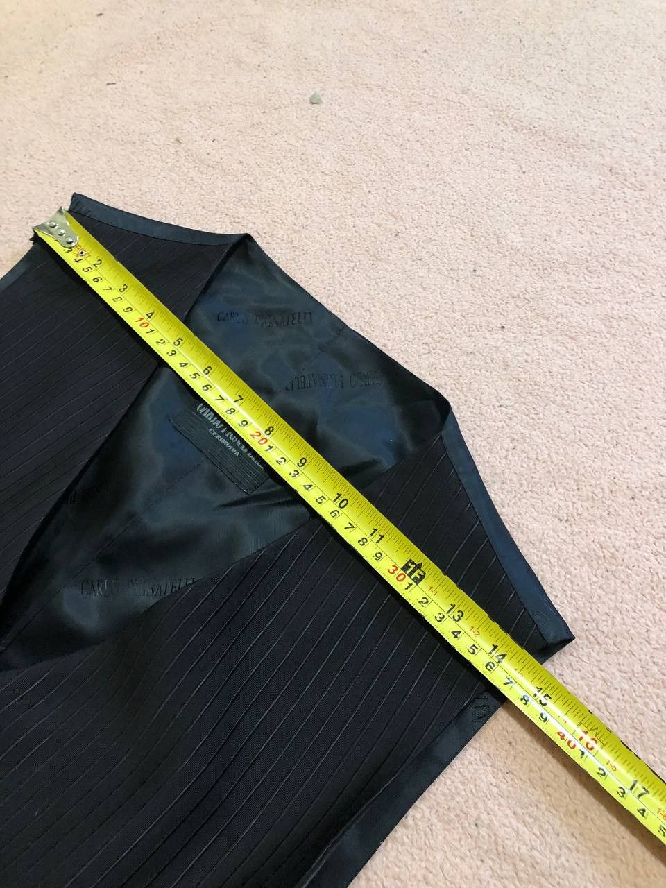 Carlo Pignatelli Classic Suits Black Vintage Carlo Pignatelli Y2K Size 40R - 15 Thumbnail