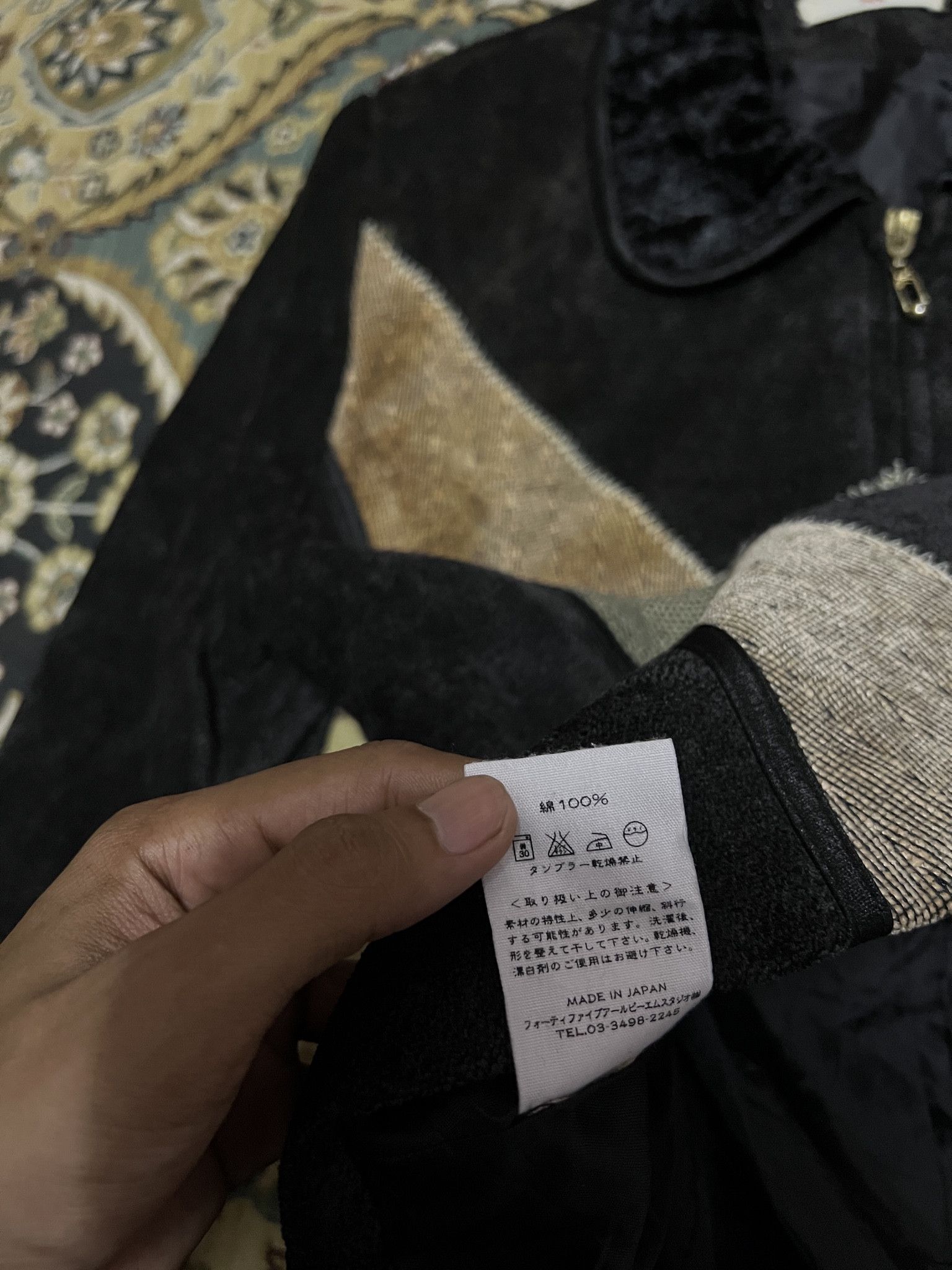 45rpm 45 rpm suede leather patchworks Made in japan Size M / US 6-8 / IT 42-44 - 5 Thumbnail