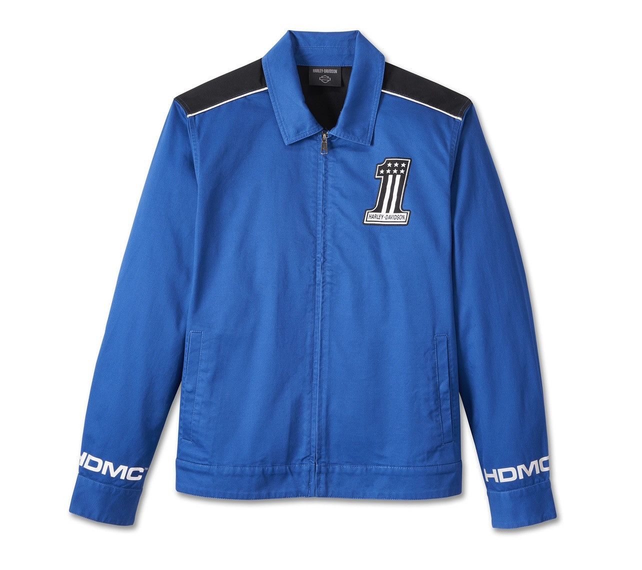 Harley Davidson Harley-Davidson Men's #1 Work Jacket - True Blue Size US XL / EU 56 / 4 - 1 Thumbnail