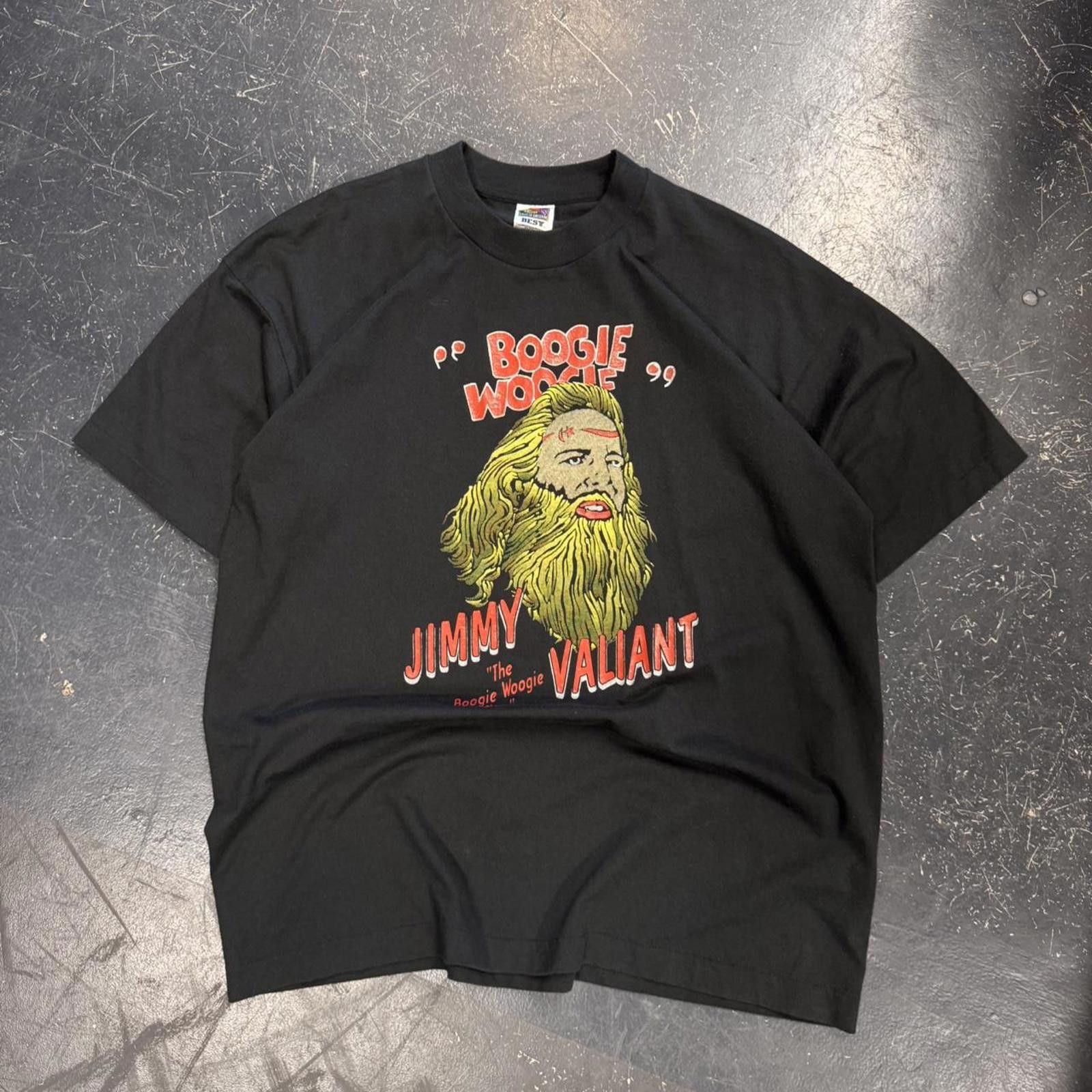 WWE Vintage Rare 90s Jimmy Valiant WWE Wrestling Camp Tee Size US XL / EU 56 / 4 - 2 Thumbnail