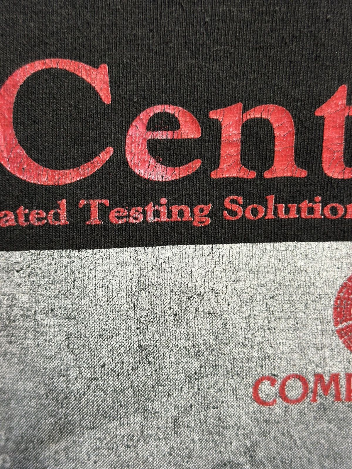 Sears Vintage QACenter Compuware Faded Tee Size US XL / EU 56 / 4 - 3 Thumbnail