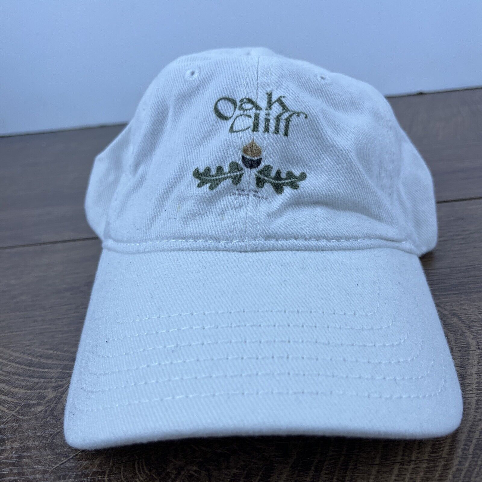 Other Oak Cliff Hat White Hat Adjustable White Adult Size Hat Size ONE SIZE - 2 Thumbnail