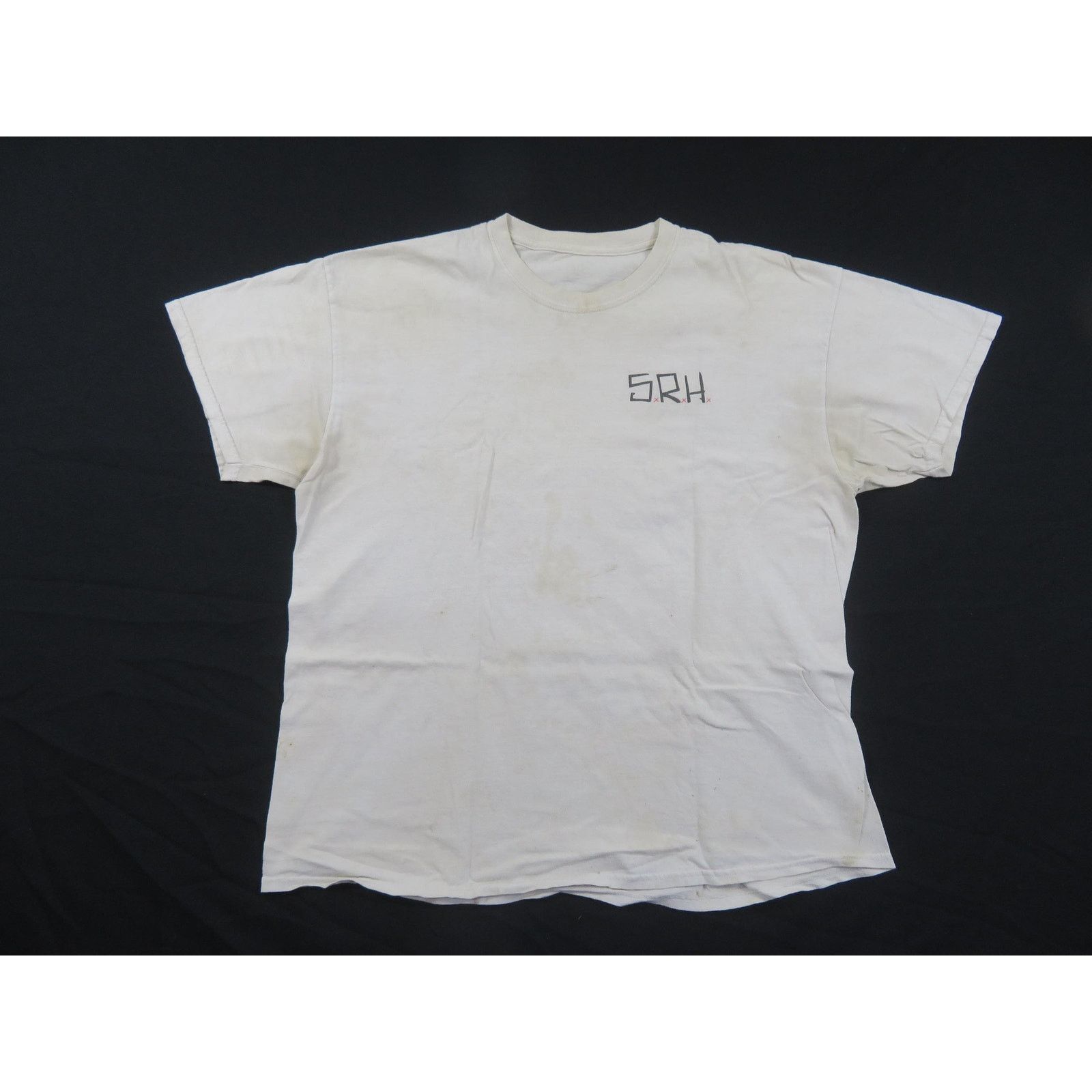 Other SRH Skull T-Shirt, White Black, Double-Sided Sz XL Y2K Size US XL / EU 56 / 4 - 3 Thumbnail