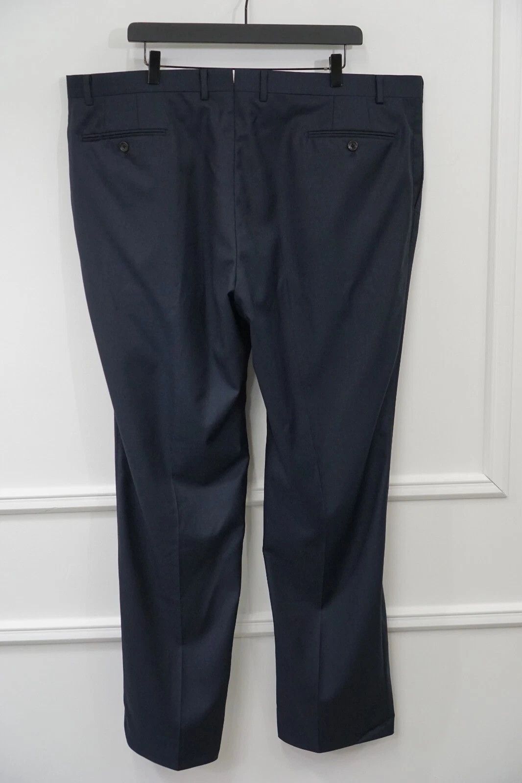Suitsupply Men Suitsupply 3 Piece Suit Lazio Navy Blueline 110's US54S Size 54R - 9 Thumbnail