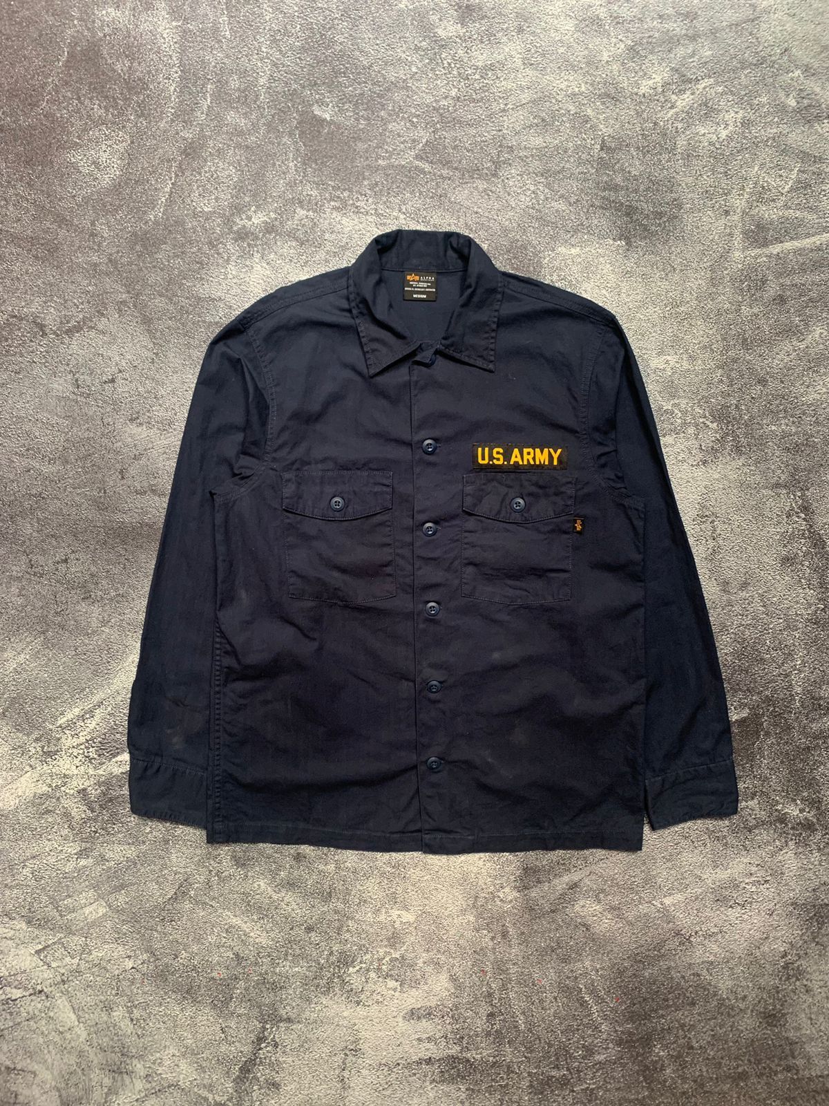 Alpha Industries × Vintage Alpha Industries Double Pocket US Army Size US M / EU 48-50 / 2 - 1 Thumbnail