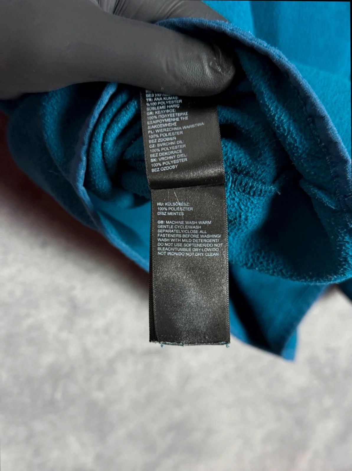 The North Face The North Face Fleece Half Zip Blue Turquoise Logo Size US M / EU 48-50 / 2 - 8 Thumbnail