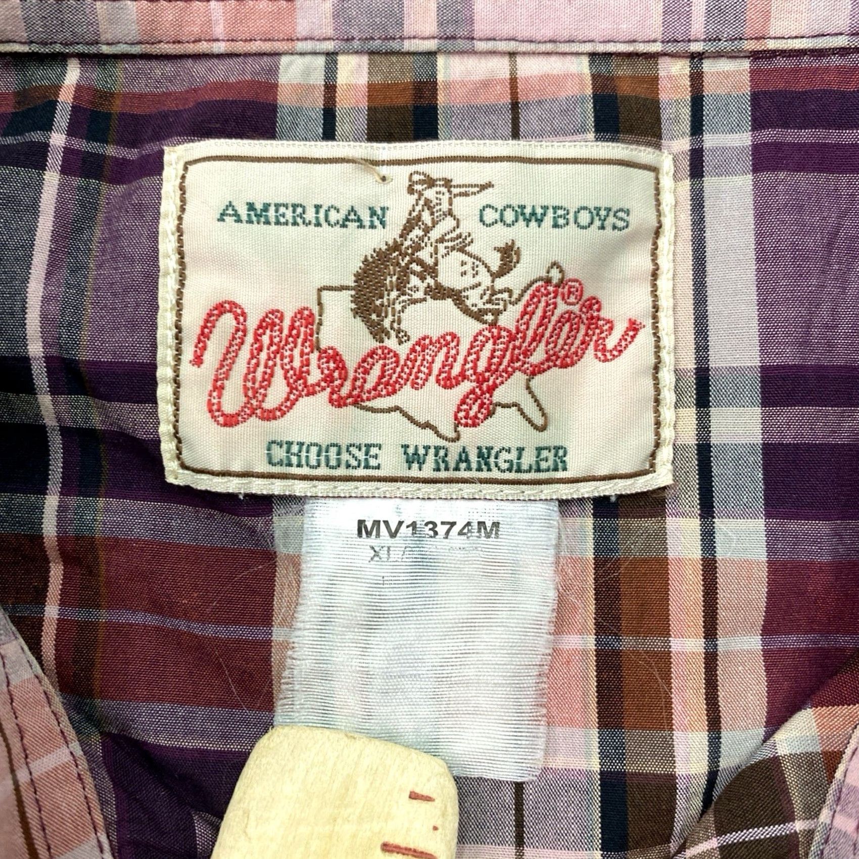 Wrangler VINTAGE Wrangler Shirt? (No, not vintage) Size US XL / EU 56 / 4 - 4 Thumbnail
