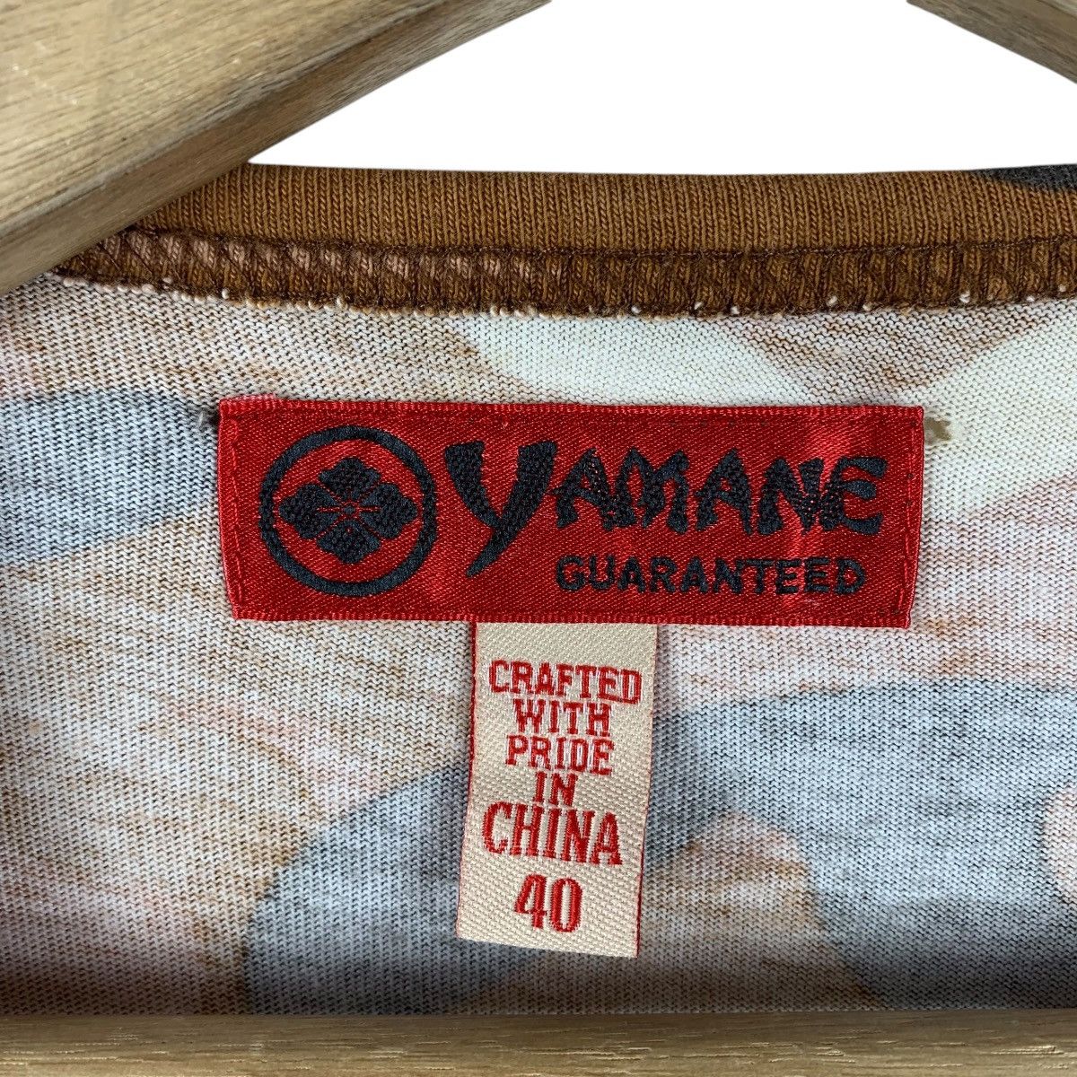 Evisu × Japanese Brand Vintage YAMANE By EVISU camouflage full print tee Size US M / EU 48-50 / 2 - 3 Thumbnail