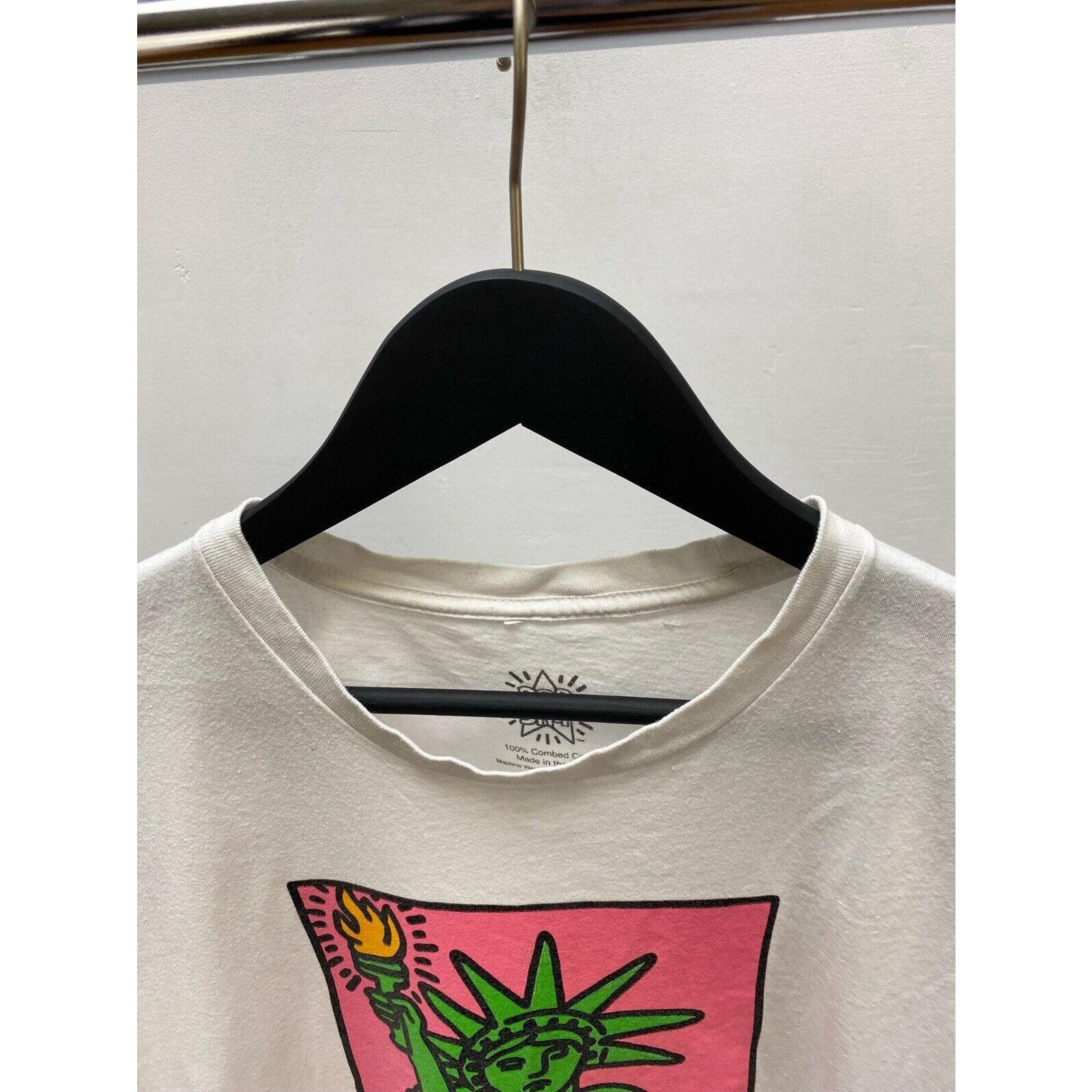 Keith Haring Keith Haring Statue Of Liberty T-shirt Size L White Size US L / EU 52-54 / 3 - 16 Thumbnail
