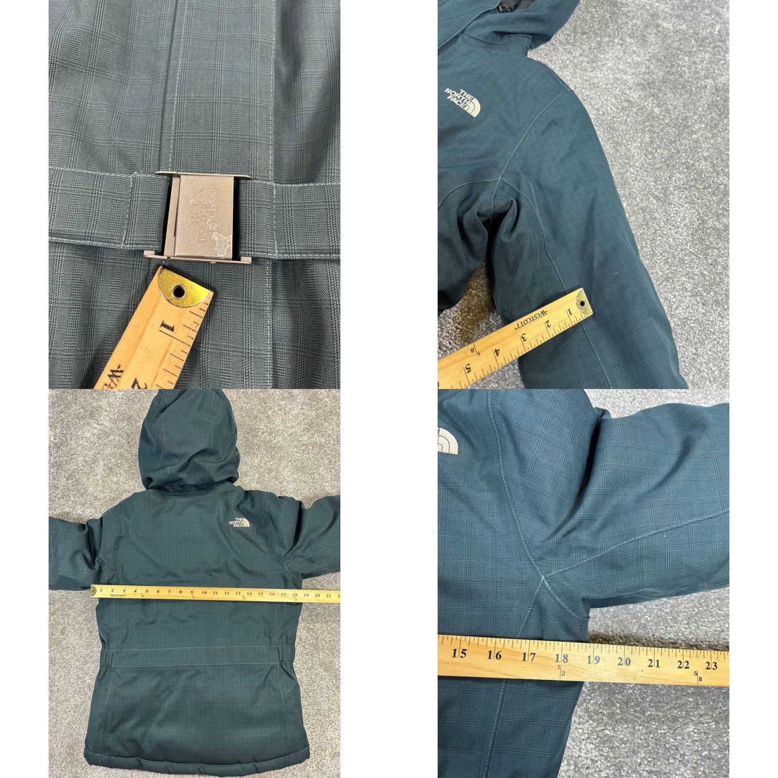 The North Face Vtg The North Face Hyvent Jacket Womens Small Blue Down Insulated Belted Puffer Jacket Regular Womens Size S Blue Outdoor Coat Size S / US 4 / IT 40 - 8 Thumbnail