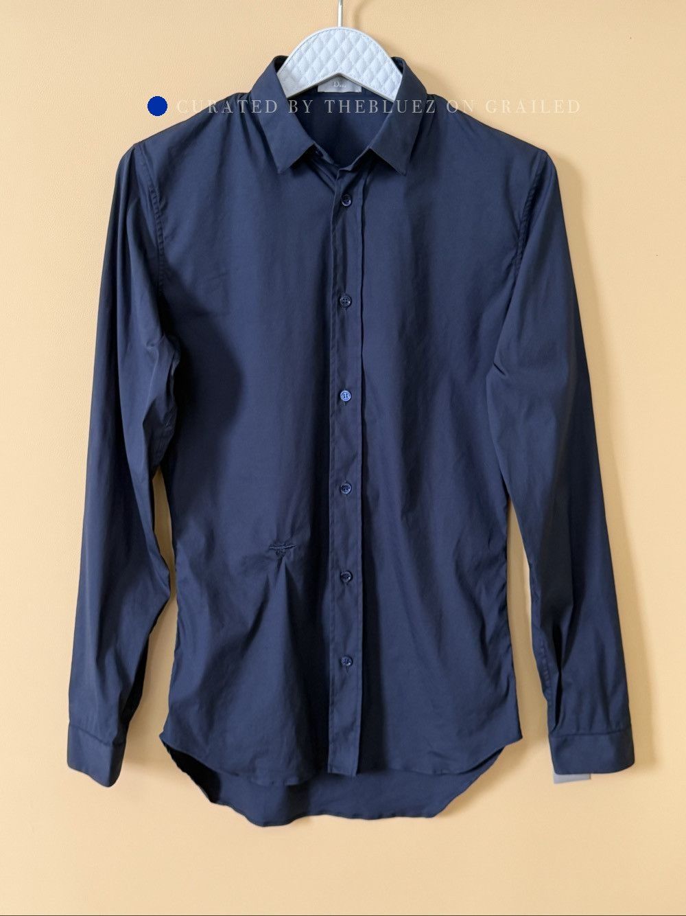 Dior Classic Blue Button-Up Shirt in Size S Size US S / EU 44-46 / 1 - 1 Thumbnail