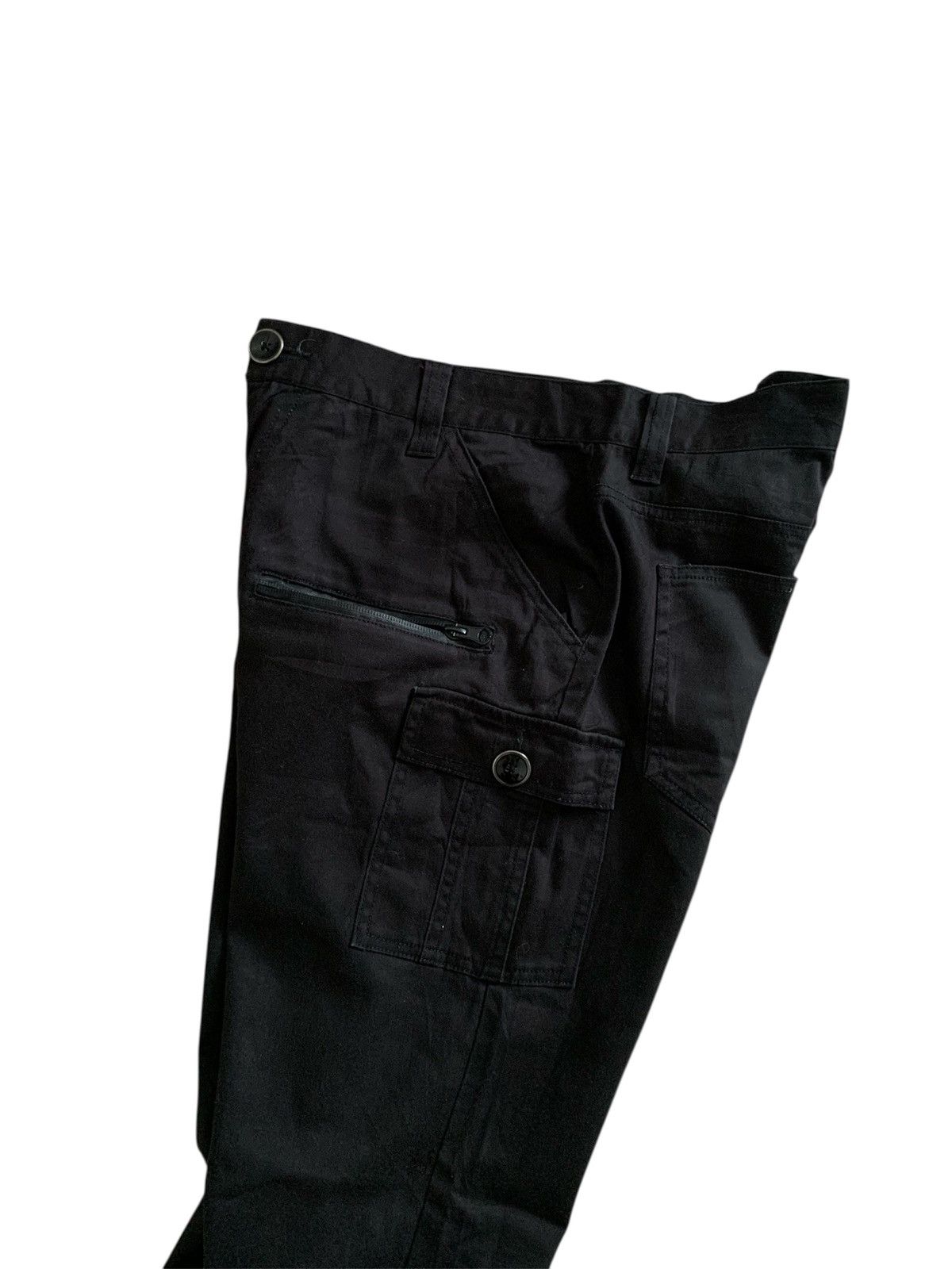 If Six Was Nine In The Attic Homme Bikers Cargo Flared Pants Size US 32 / EU 48 - 6 Thumbnail