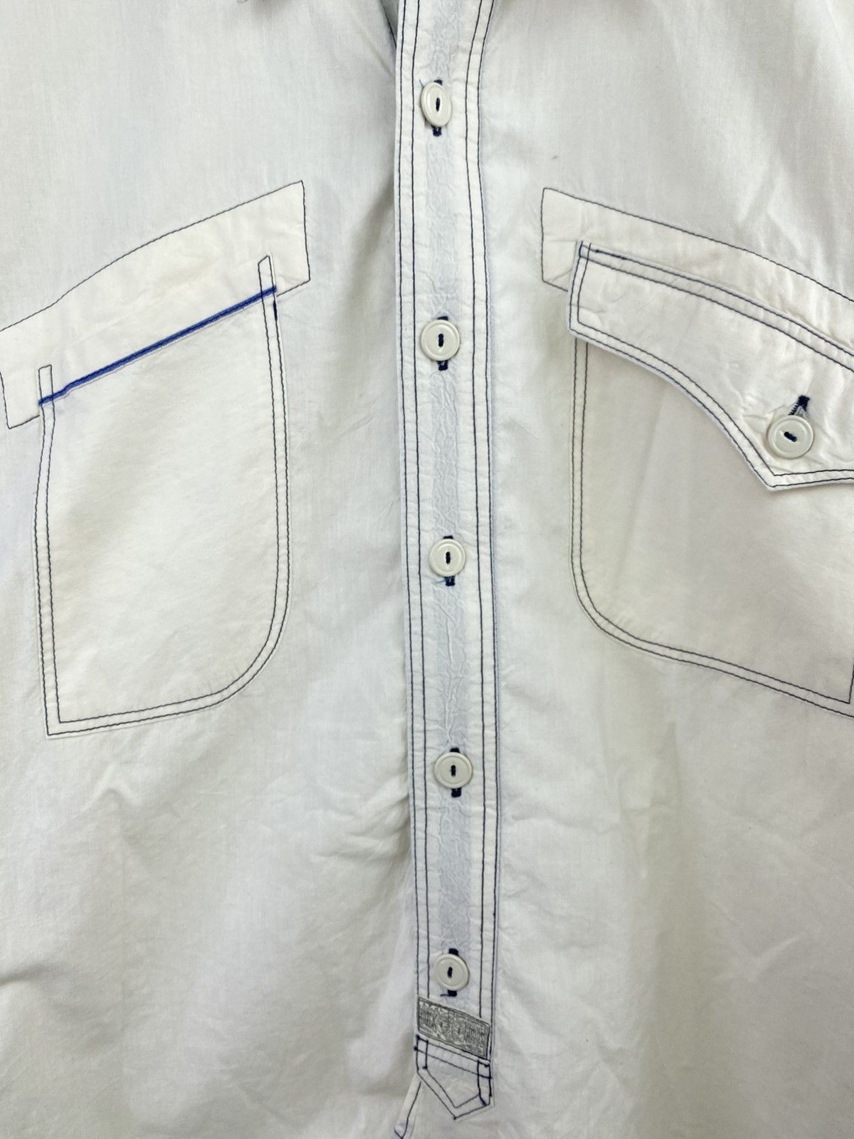 Mister Freedom × Sugar Cane Mister Freedom Sugarcane Chambray Shirt Size US L / EU 52-54 / 3 - 6 Thumbnail