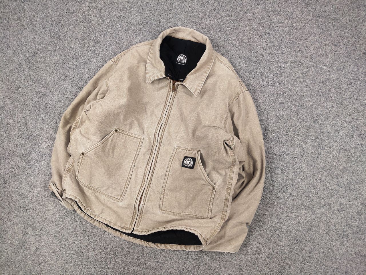 Carhartt Vintage 90's USA Polar King key Jacket detroit carhartt Syle Size US L / EU 52-54 / 3 - 3 Thumbnail