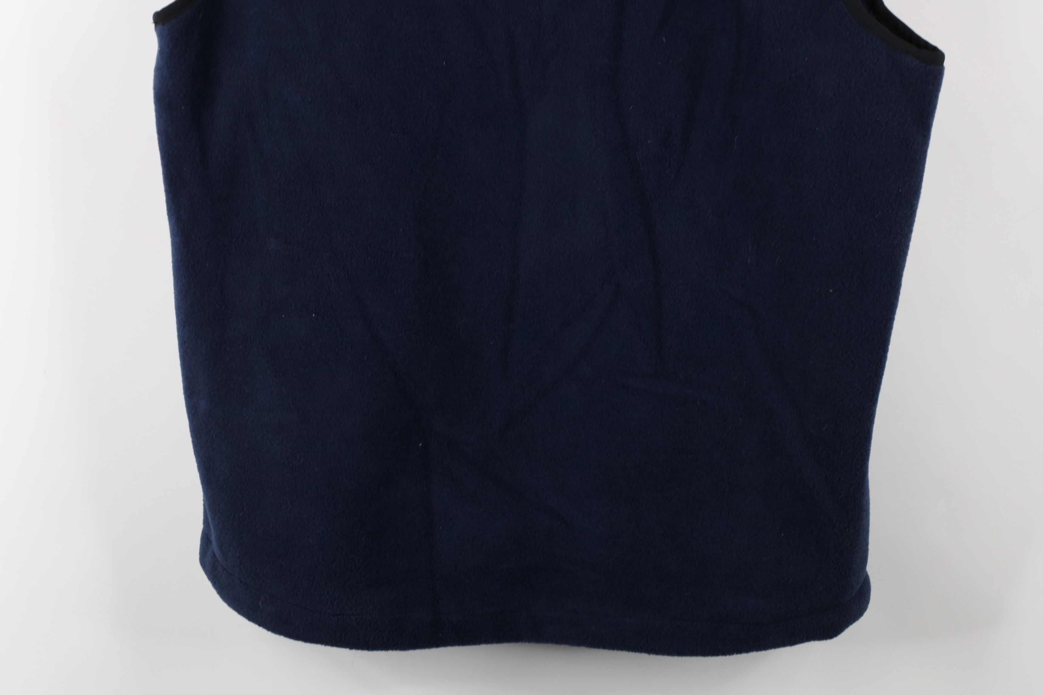 Vintage × Woolrich Woolen Mills Vintage Woolrich Spell Out Full Zip Fleece Vest Jacket Blue Size US M / EU 48-50 / 2 - 12 Thumbnail