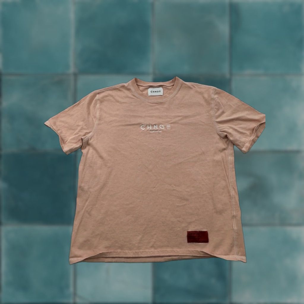 CHNGE Chnge Shirt Womens Medium Pink Crew Neck Short Sleeve Pulllover Ladies Size M / US 6-8 / IT 42-44 - 1 Thumbnail