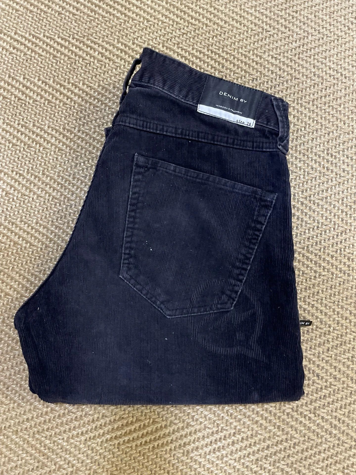 Vanquish Denim VANQUISH x FRAGMENT Distressed Ink Corduroy W28 NN Size US 28 / EU 44 - 8 Thumbnail