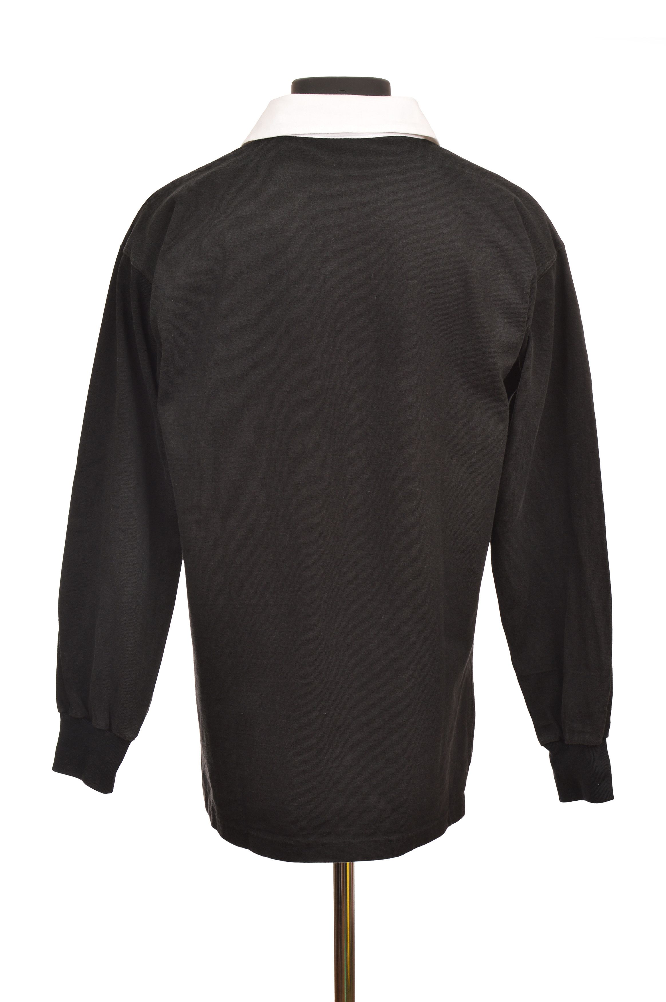 Vintage Two's Company All Blacks Vintage LS Rugby Polo Shirt Size US L / EU 52-54 / 3 - 3 Thumbnail