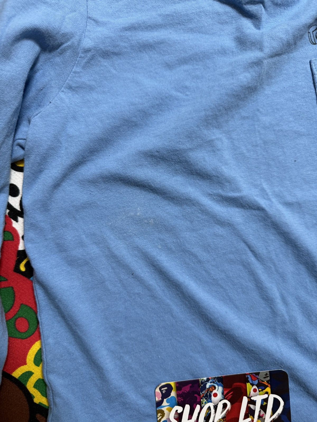 Chrome Hearts Chrome Hearts Boys Blue Scroll Long Sleeve Tee Size US XXS / EU 40 - 15 Thumbnail