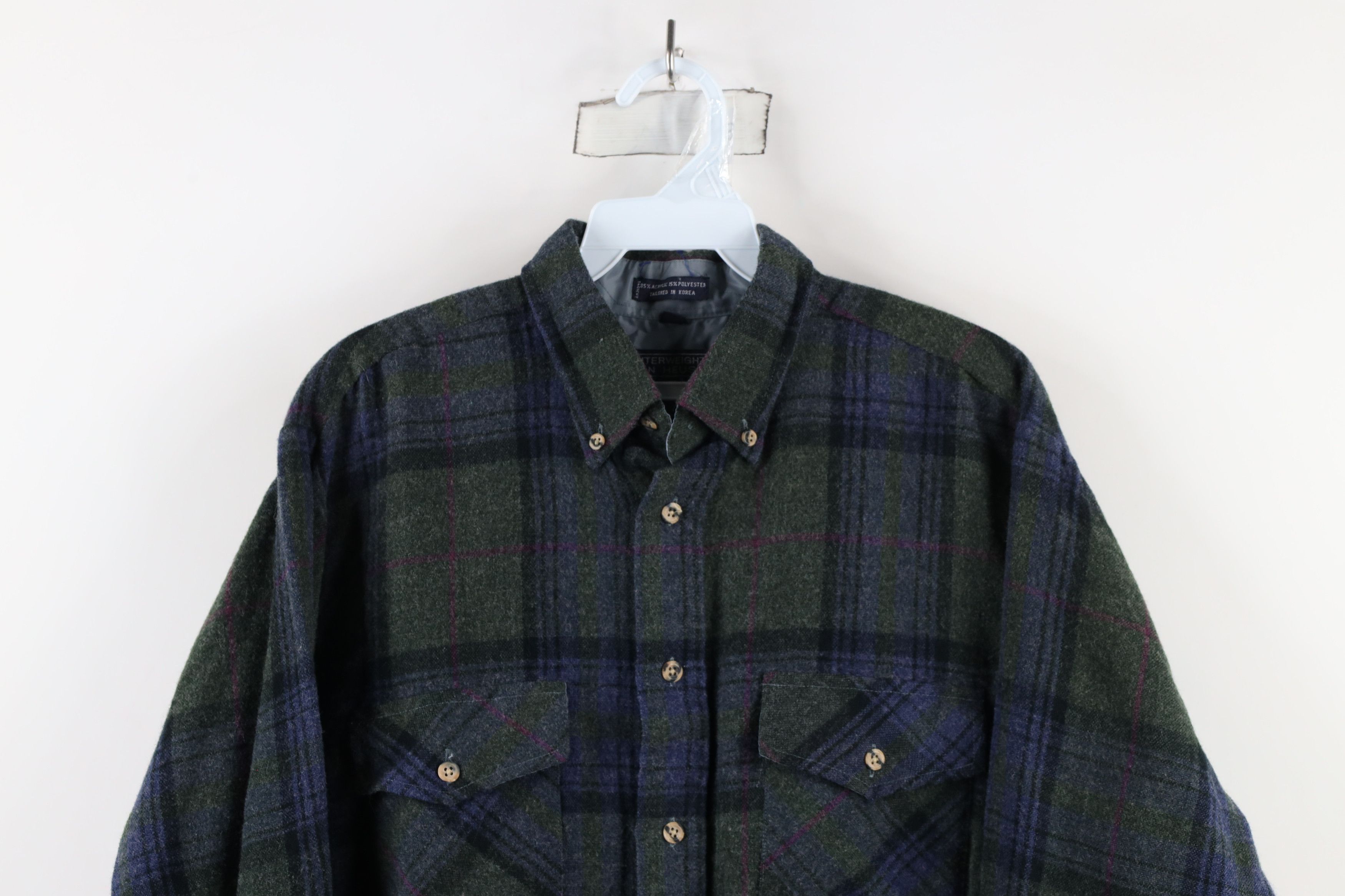 Vintage Vintage 80s 90s Streetwear Collared Board Button Down Shirt Size US M / EU 48-50 / 2 - 2 Thumbnail