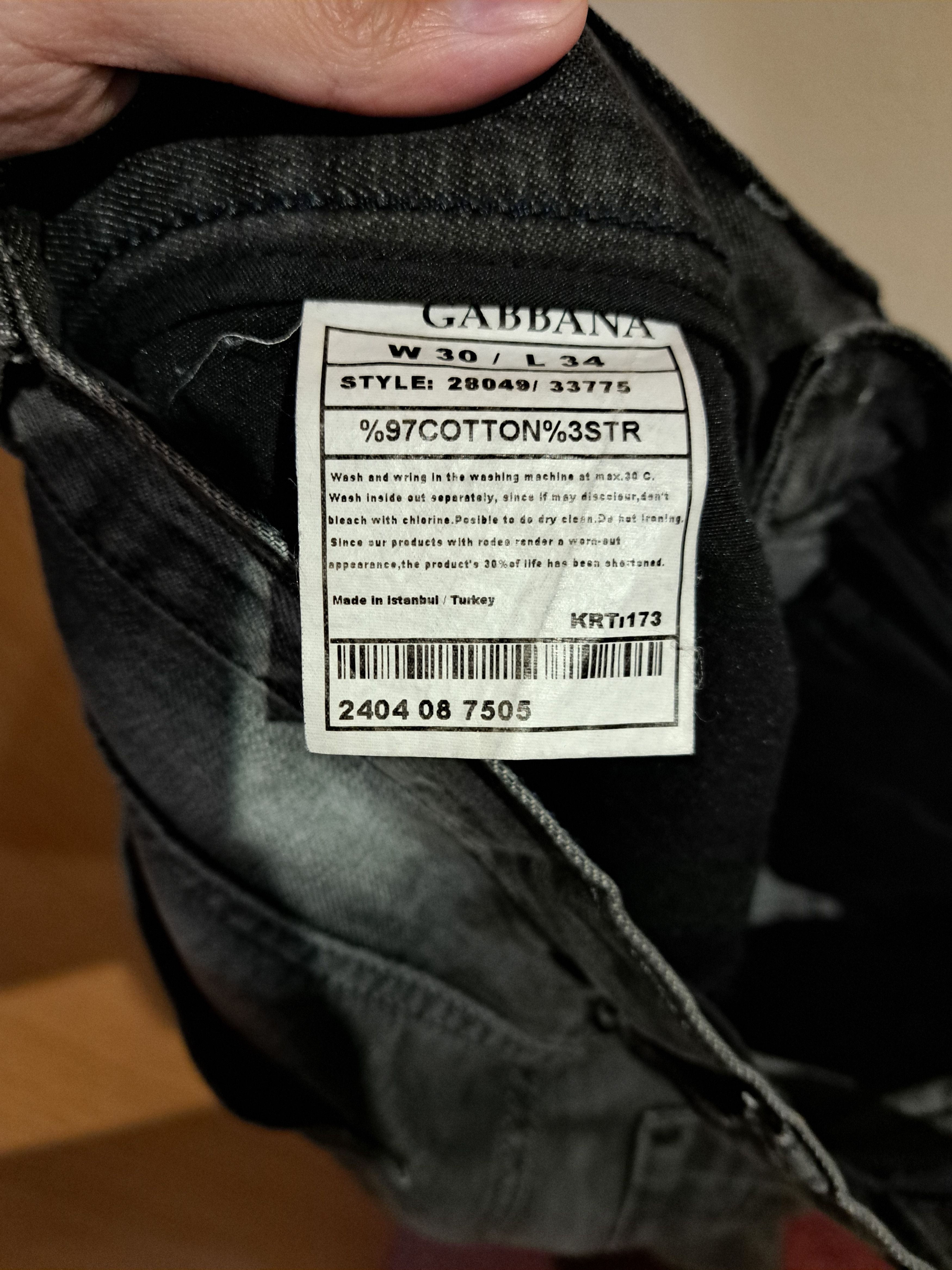 Vintage Dolce Gabbana D&G Jeans