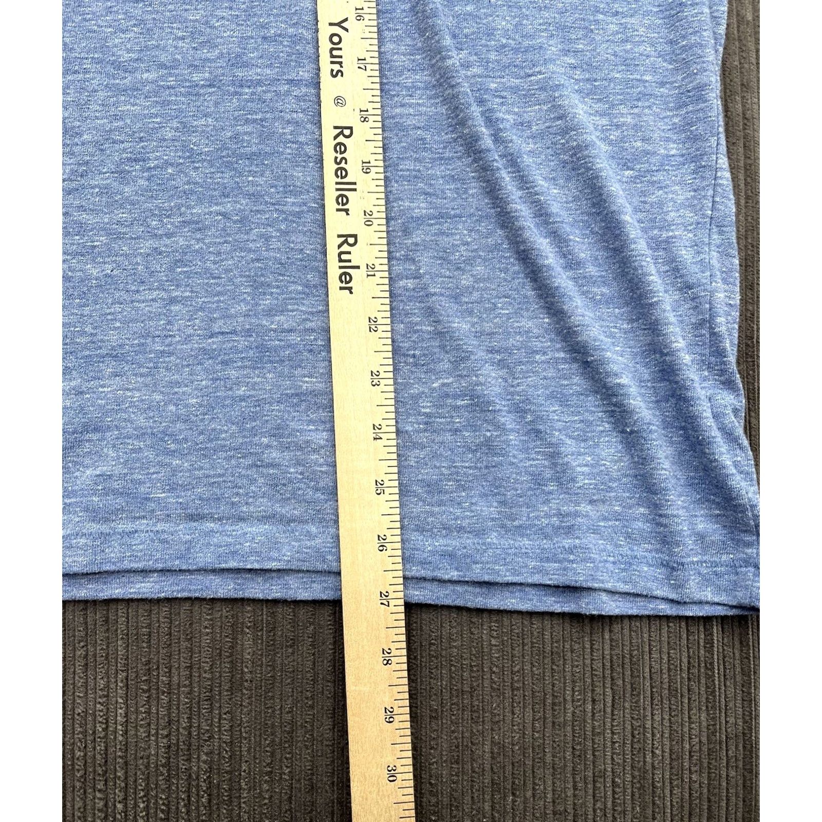 Vintage Young & Reckless Men Football T-Shirt L Blue White Striped Casual Size US L / EU 52-54 / 3 - 4 Thumbnail