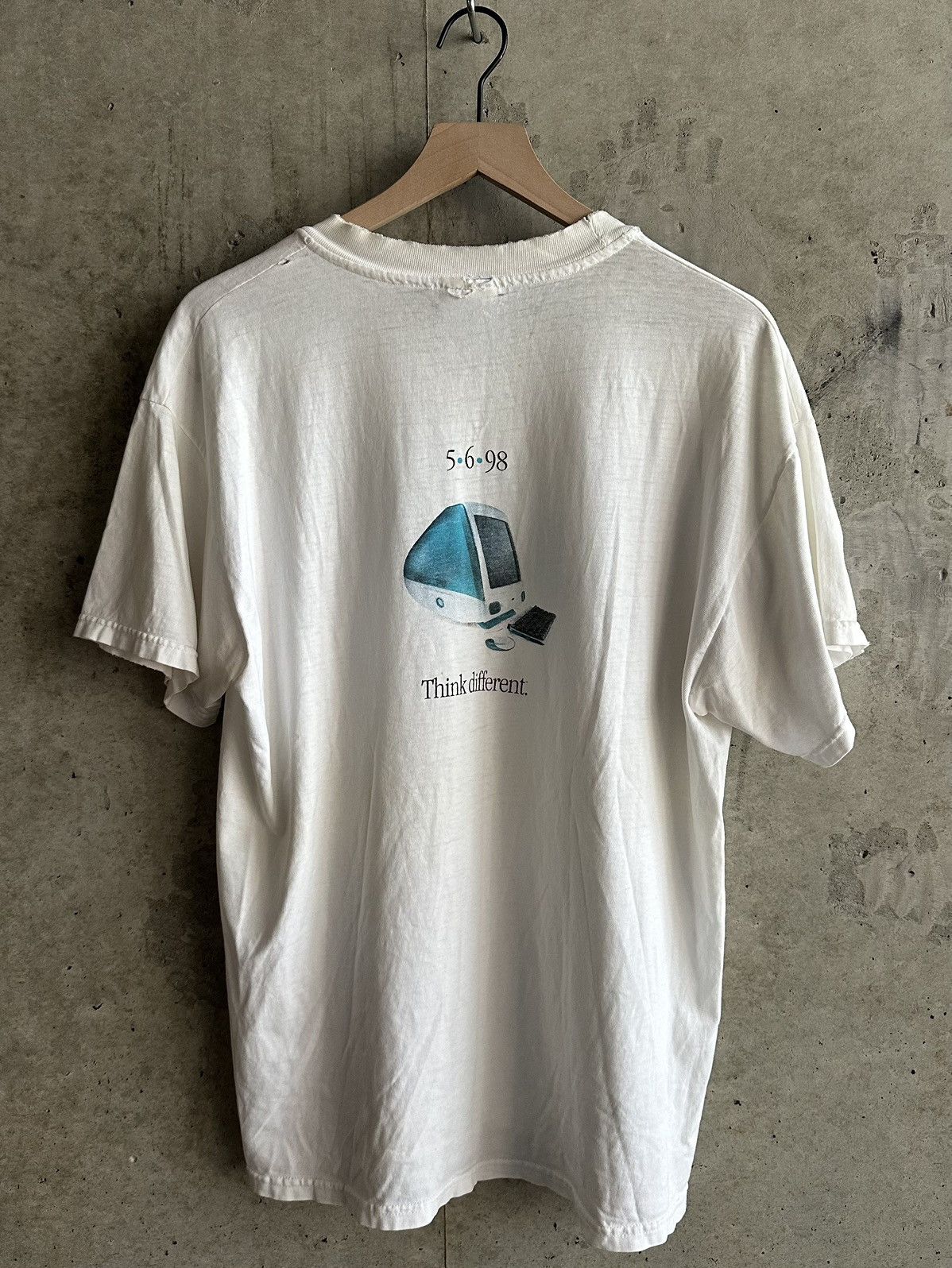 Vintage 4. 90’ Vintage Apple IMac “Whoa Tee” Size US L / EU 52-54 / 3 - 2 Thumbnail