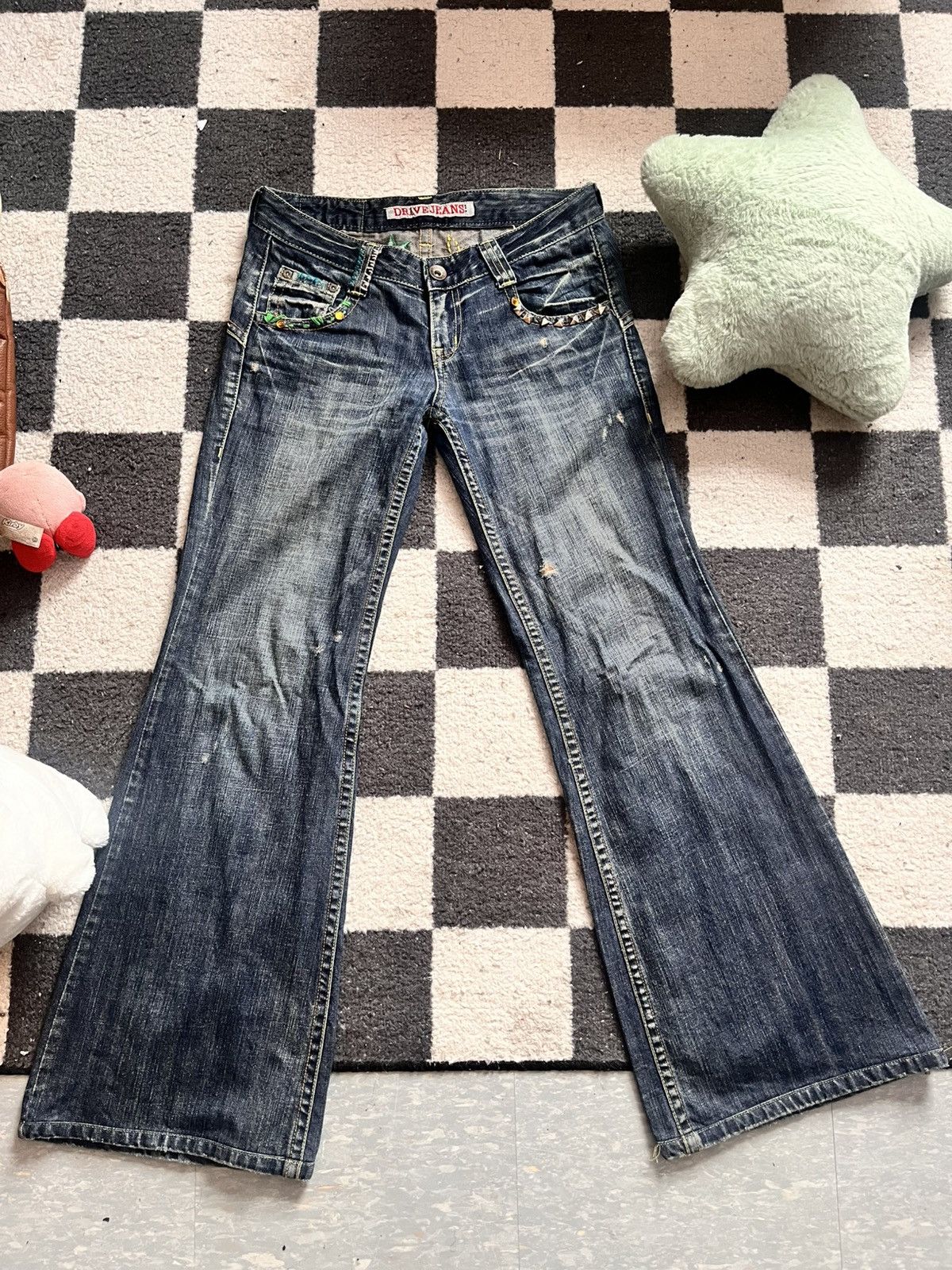 If Six Was Nine DRIVE JEANS “The Laurel Tree” Size 30" / US 8 / IT 44 - 1 Thumbnail