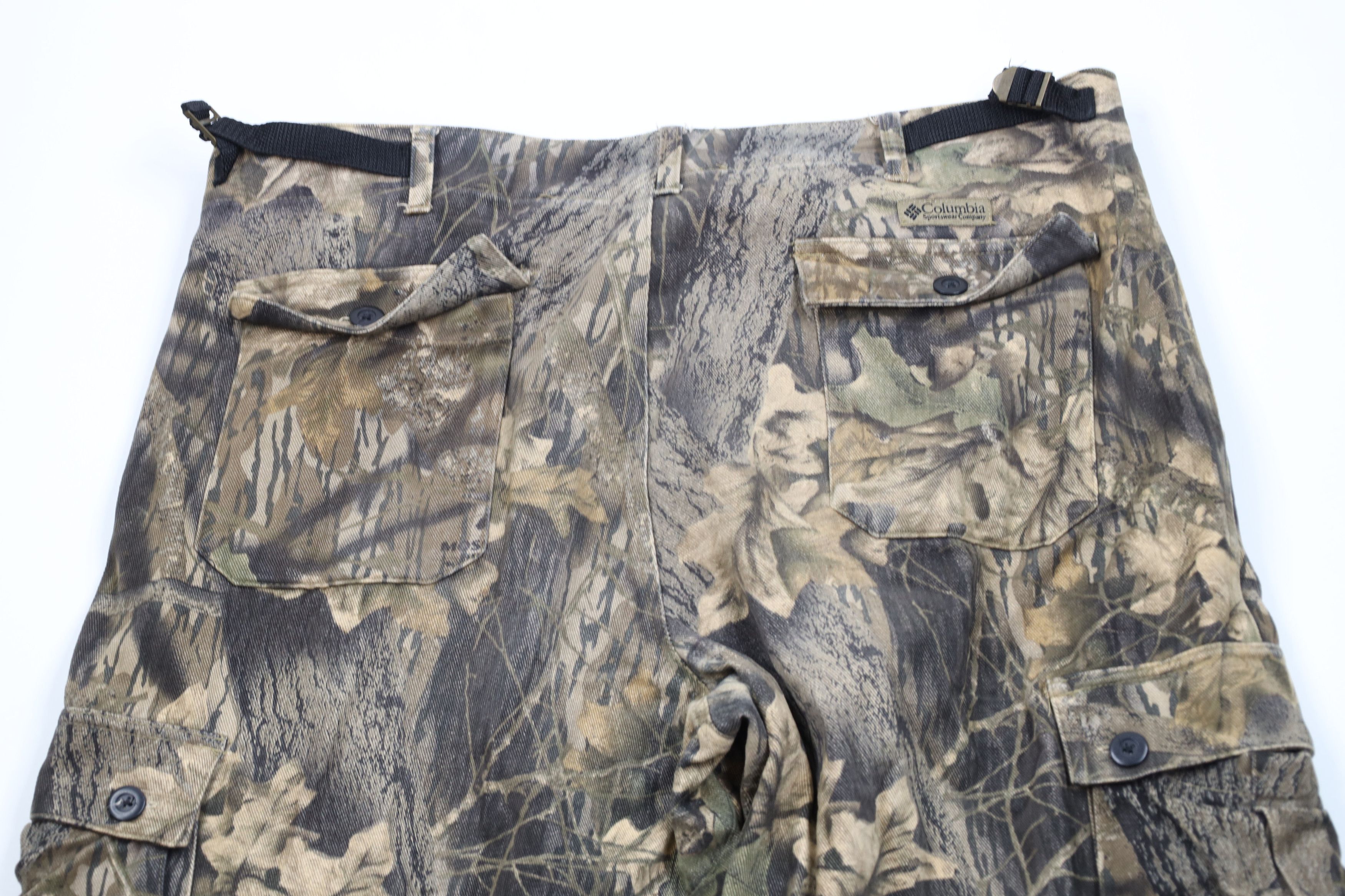 Columbia × Vintage Vintage Columbia Mossy Oak Camouflage Wide Leg Cargo Pants Size US 40 / EU 56 - 9 Thumbnail