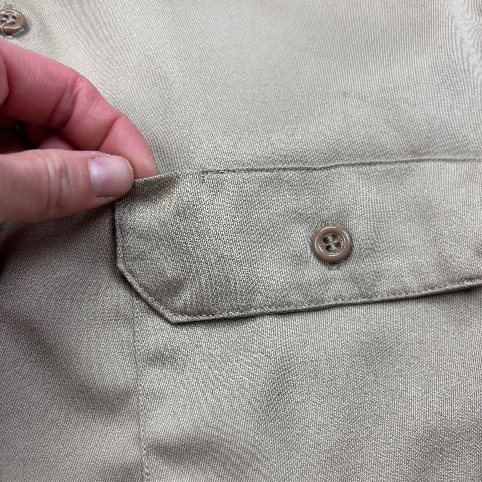 Vintage Vintage 70s Big Mac Penney's Penn Prest Work Shirt Men's M Size US M / EU 48-50 / 2 - 8 Thumbnail
