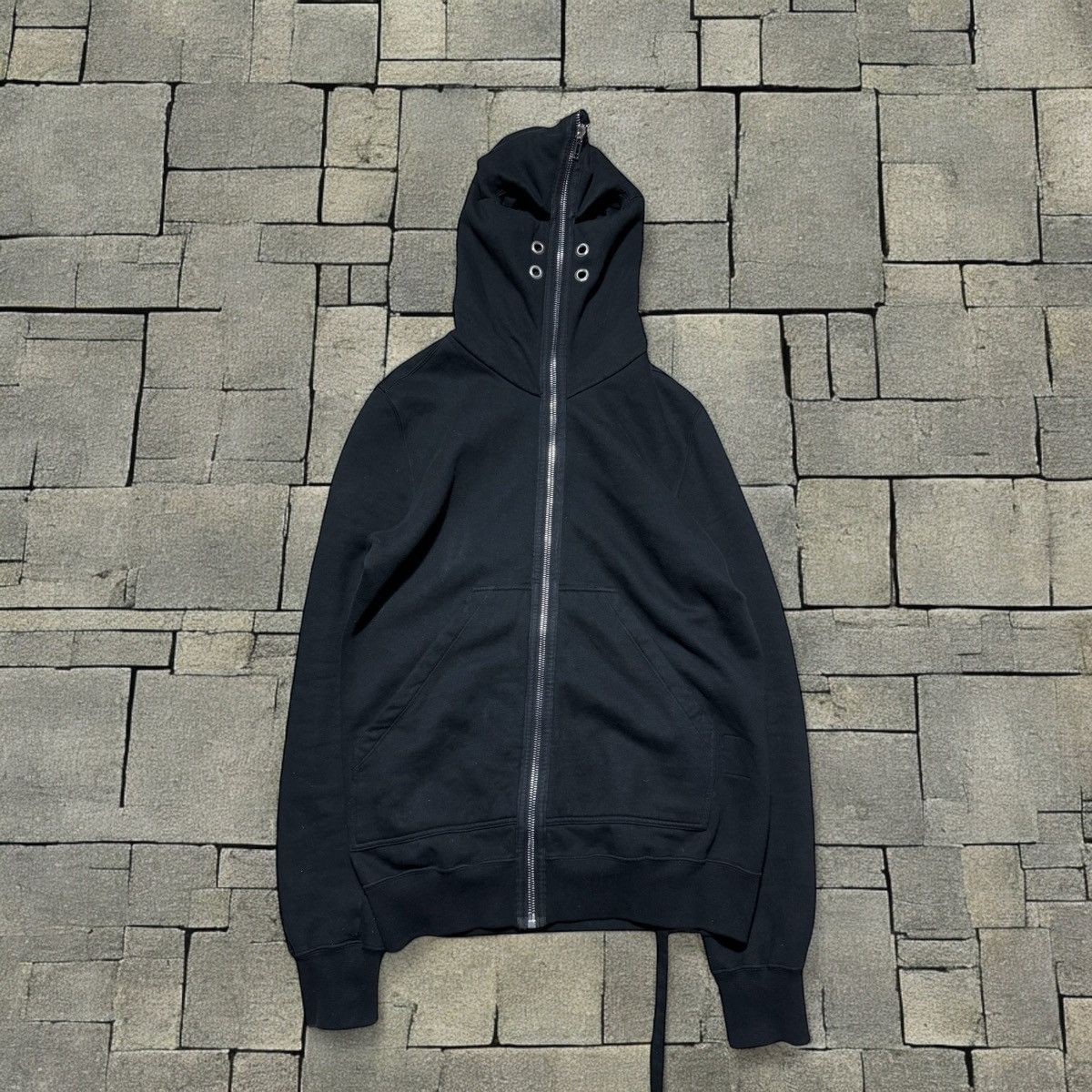 Rick Owens Masked Gimp Hoodie