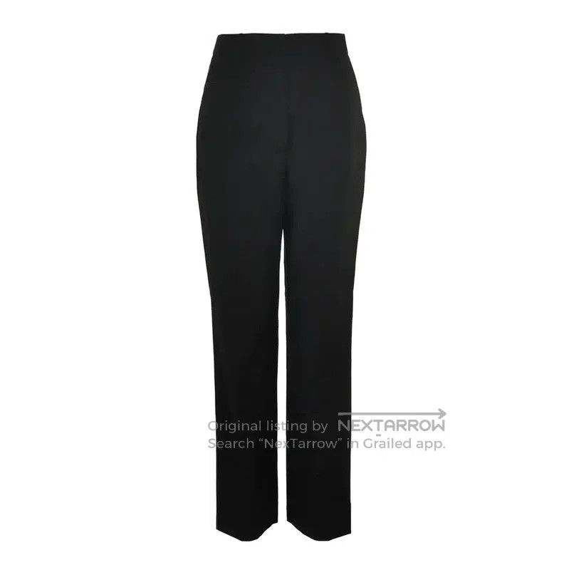 Prada Prada Black Embroidered Mohair Casual Pants. Size 23" - 1 Thumbnail