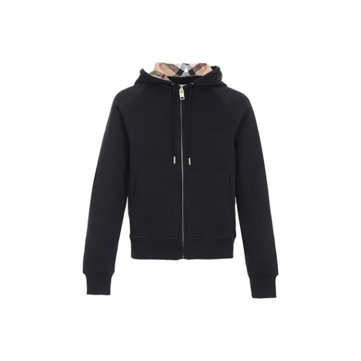 Burberry Burberry Hooded Jacket with Ribbed Edges 0079 Size XL / US 12-14 / IT 48-50 - 1 Thumbnail