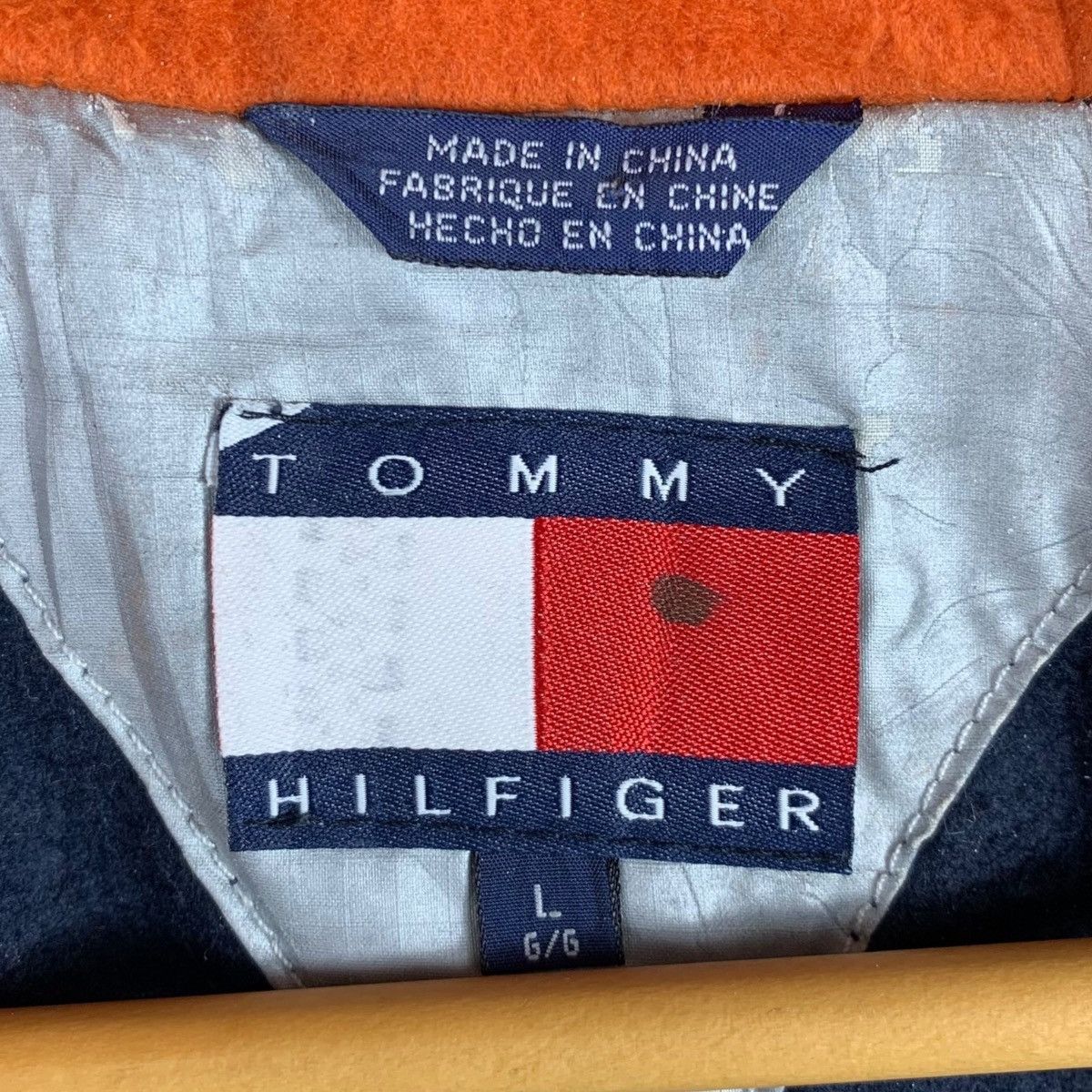 Tommy Hilfiger TOMMY HILFIGER Casualwear Sportswear Smal Logo Hoodie Jacket Size US L / EU 52-54 / 3 - 7 Thumbnail