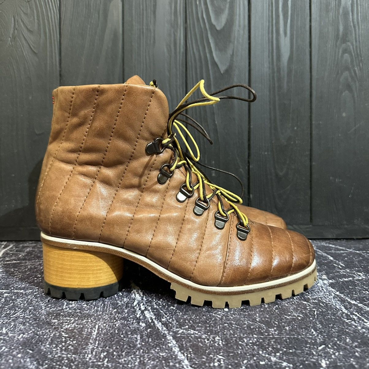 Halmanera HALMANERA Women’s Leather Boots size 37.5eu Rick Owens style Size US 7.5 / IT 37.5 - 1 Thumbnail