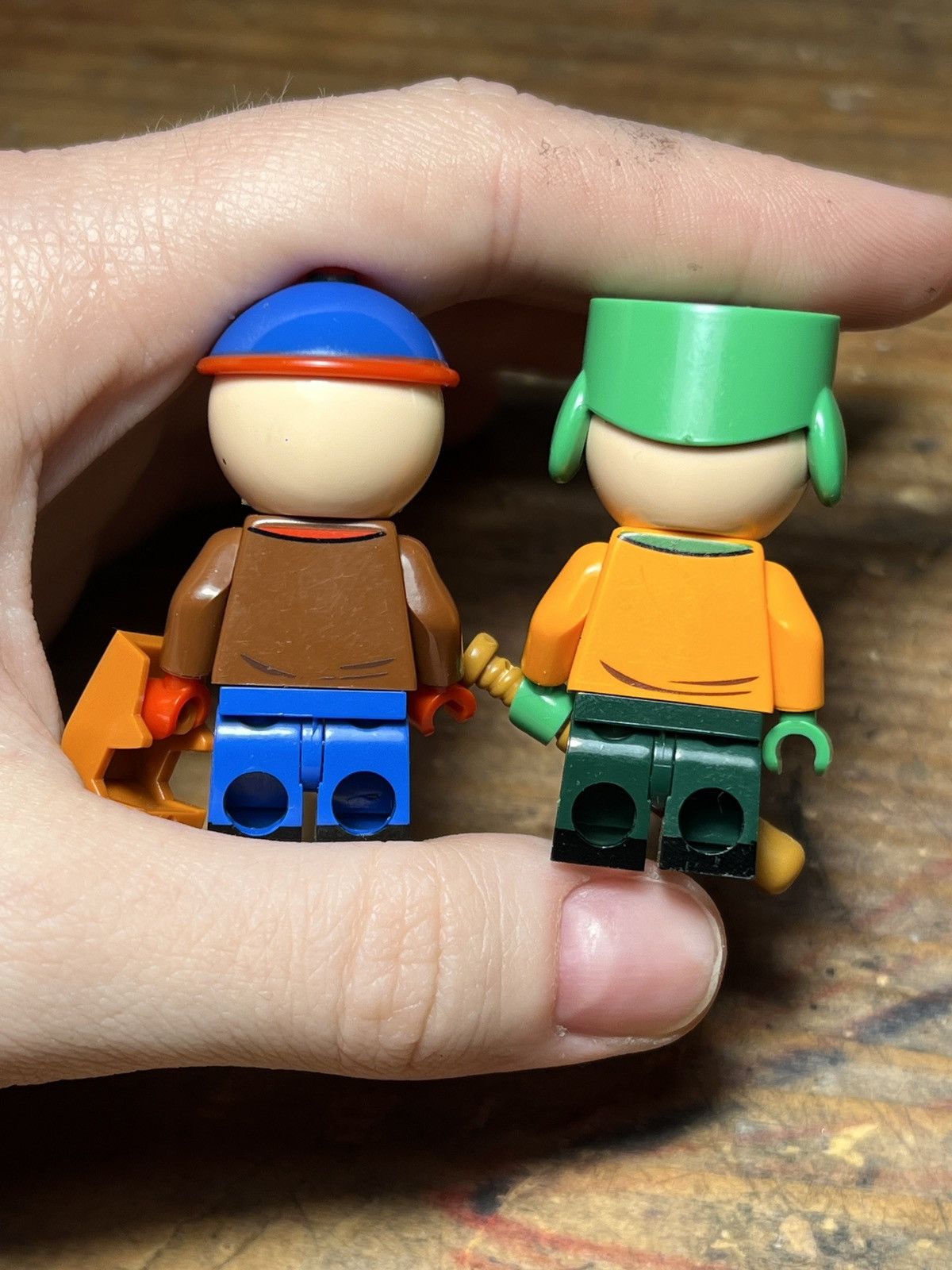 Other South Park kyle stan minifigure keychain matching keyring Size ONE SIZE - 8 Thumbnail