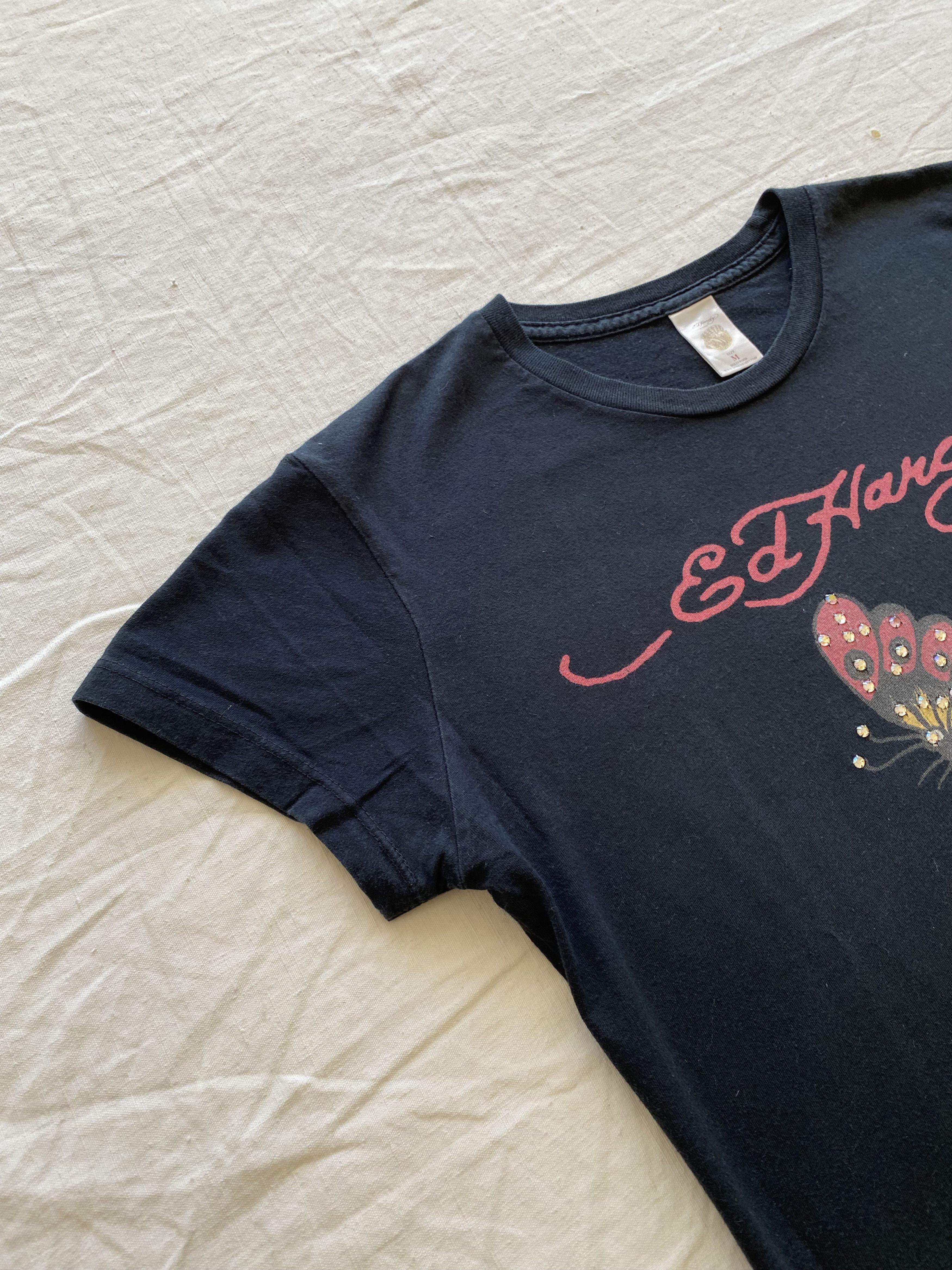 Christian Audigier Ed Hardy Vintage Y2K Cristian Audigier Black Streetwear Tee Size M / US 6-8 / IT 42-44 - 8 Thumbnail