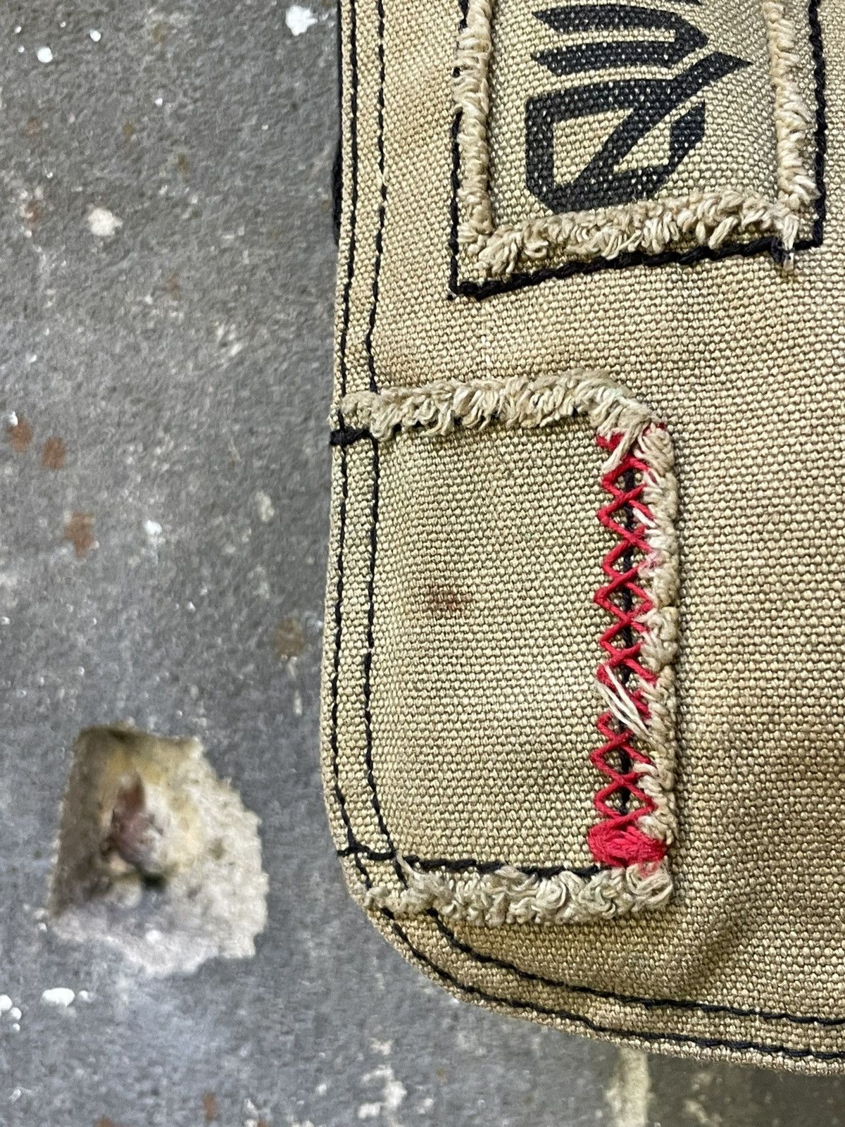 Quiksilver Vintage 00’s Quiksilver Bag Y2K Beige Messenger Surf Style Size ONE SIZE - 6 Thumbnail