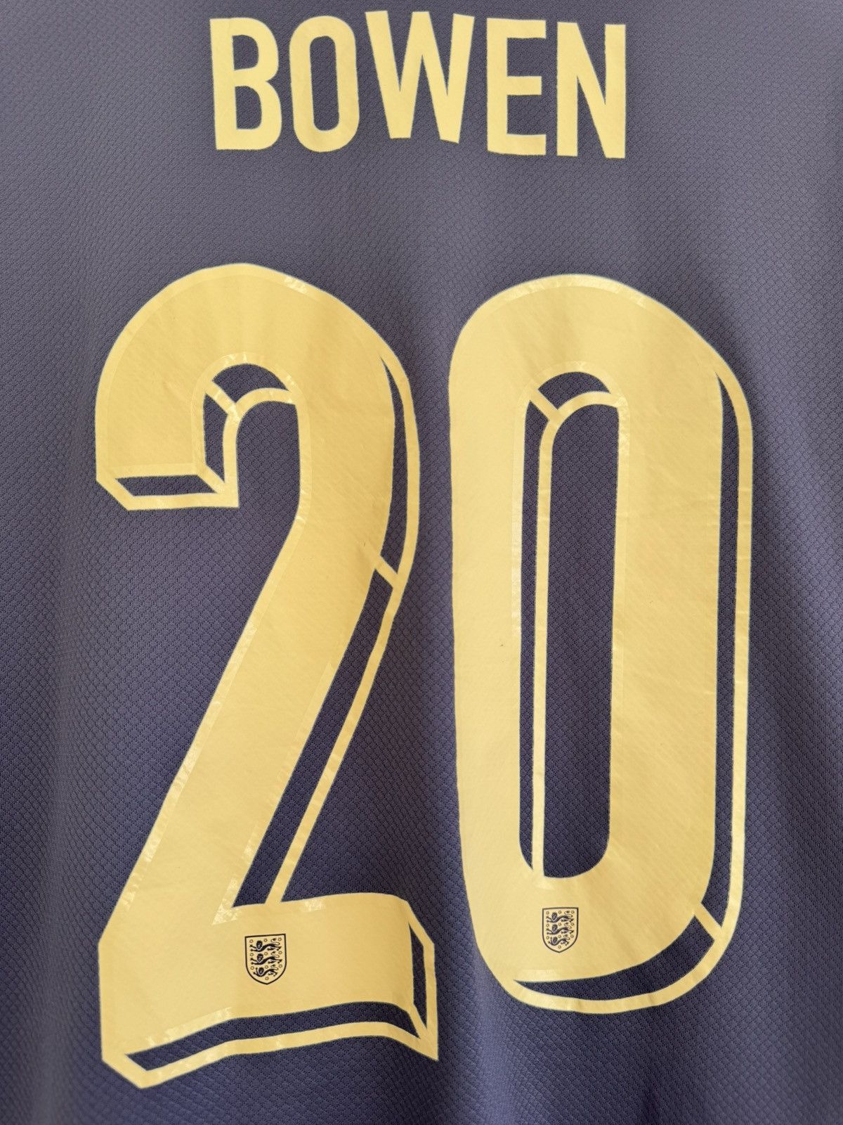 Nike Bowen #20 England 2024-2025 Euro Away Soccer Jersey Shirt Size US S / EU 44-46 / 1 - 8 Thumbnail