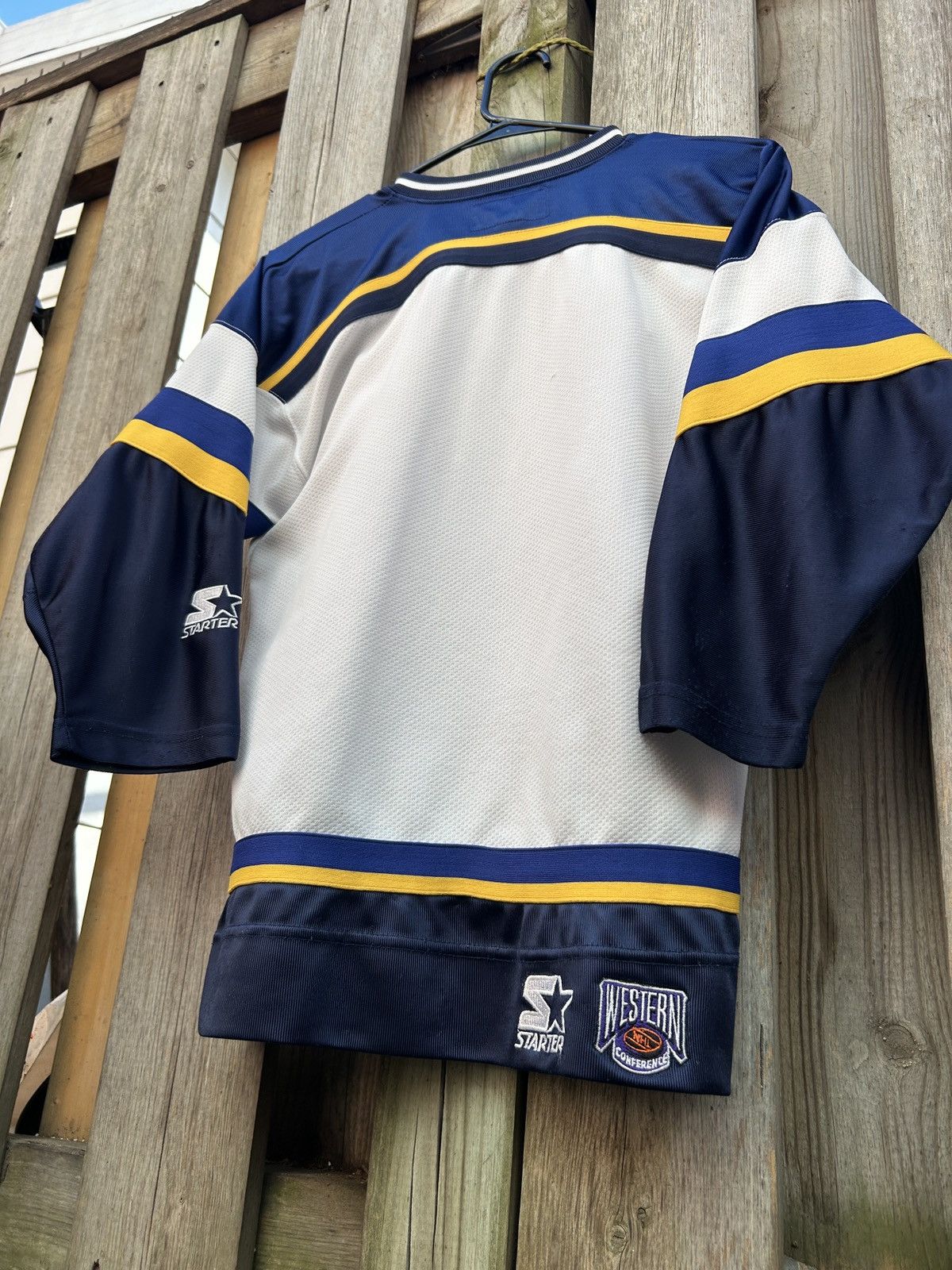 NHL × Starter Starter St-Louis Blues NHL Jersey Size S / US 4 / IT 40 - 5 Thumbnail