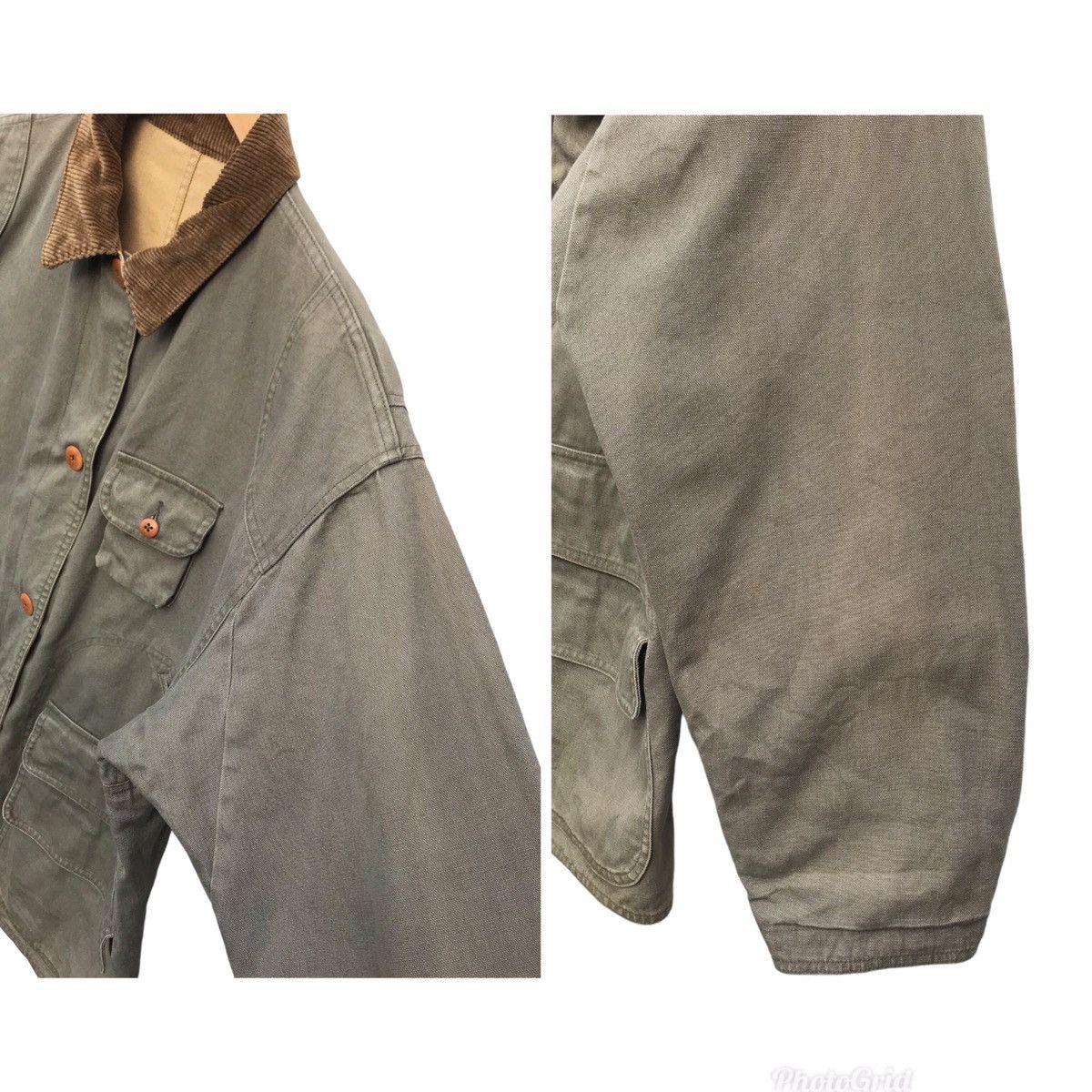 Polo Ralph Lauren Vintage Polo Ralph Lauren Riversible Field Coat Heavy Jacket Size US L / EU 52-54 / 3 - 20 Thumbnail