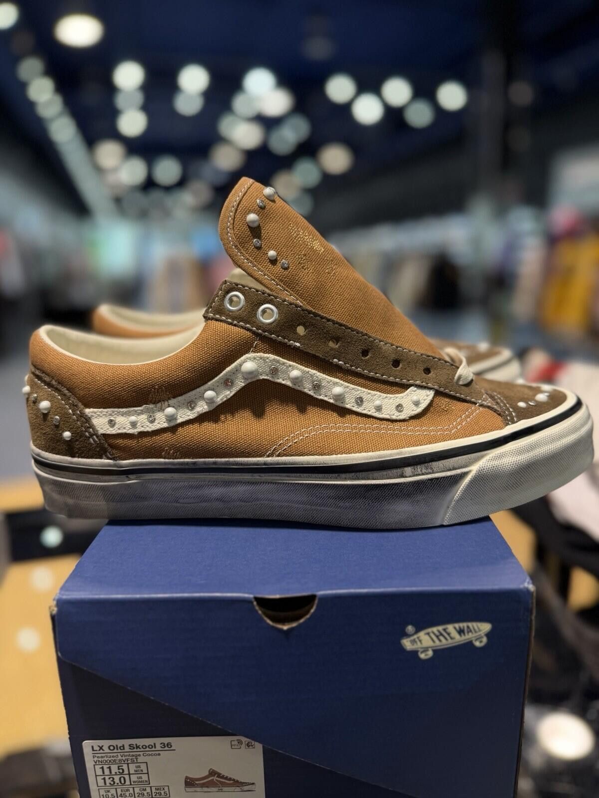 Vans Size 11.5M - Vans LX Old Skool 36 Pearlized Vintage Cocoa Size US 11.5 / EU 44-45 - 1 Thumbnail