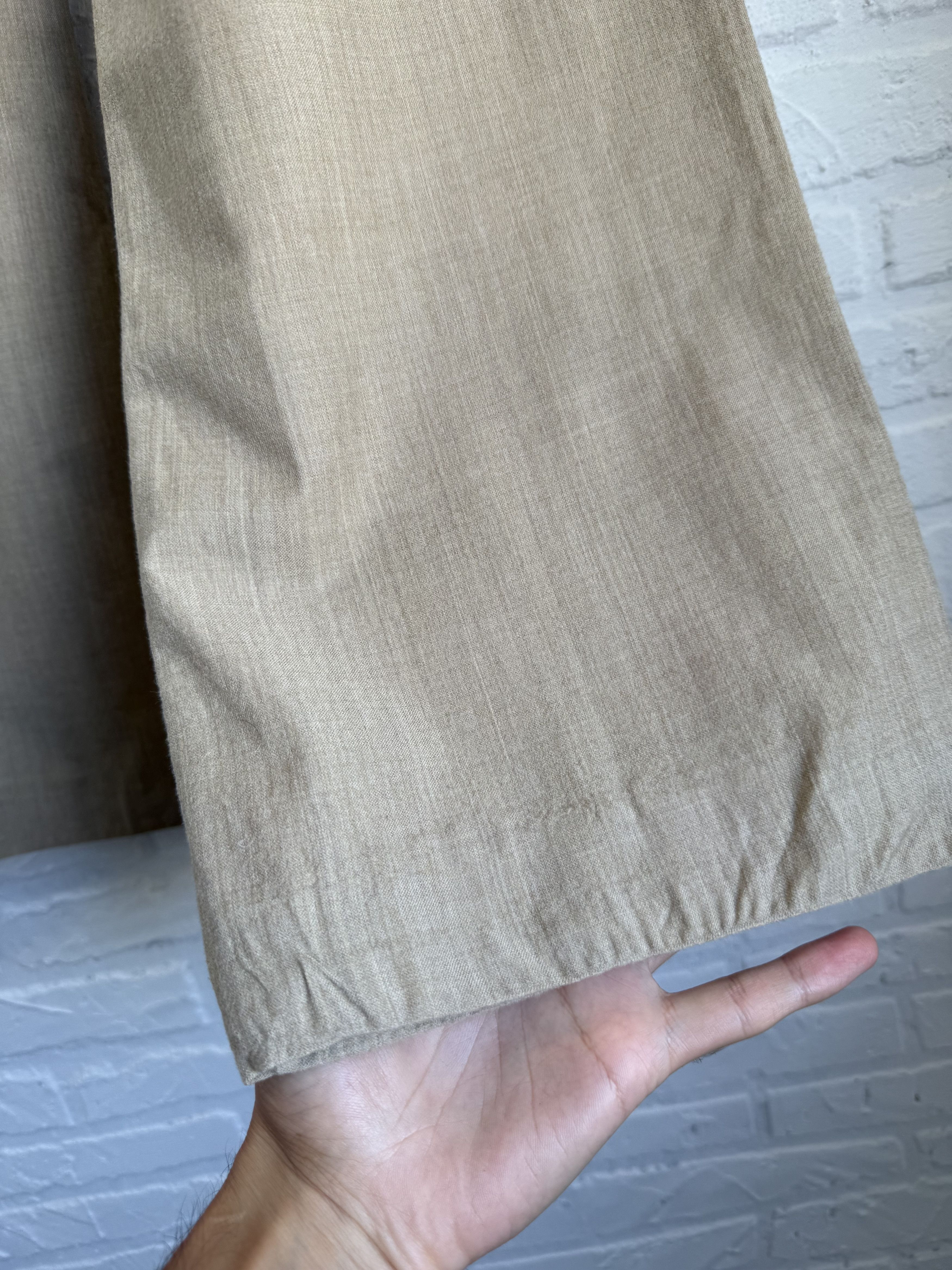 Loro Piana Loro Piana wool trousers beige Size 30" / US 8 / IT 44 - 11 Thumbnail