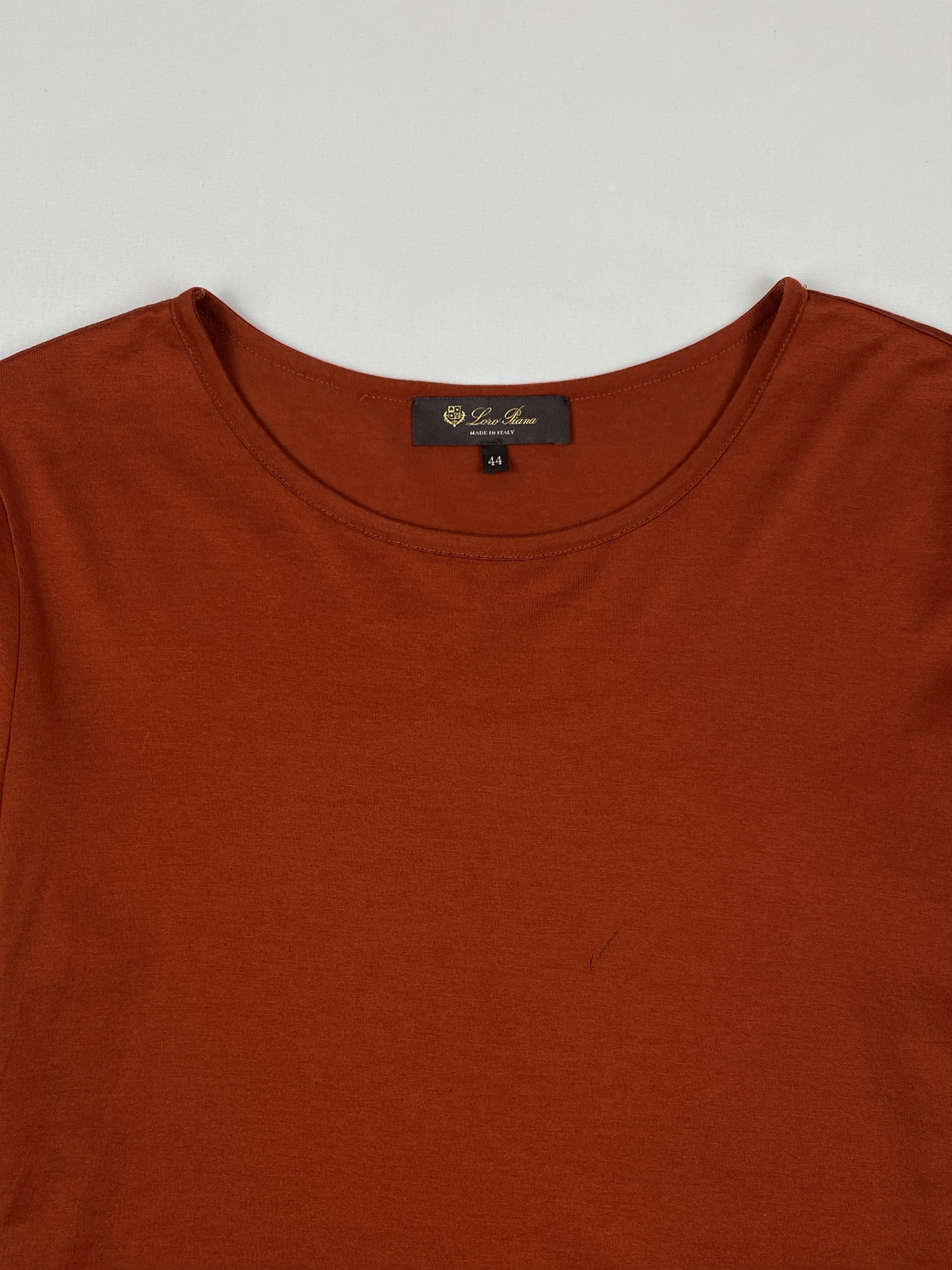 Loro Piana Basic T-shirt Size M / US 6-8 / IT 42-44 - 2 Thumbnail